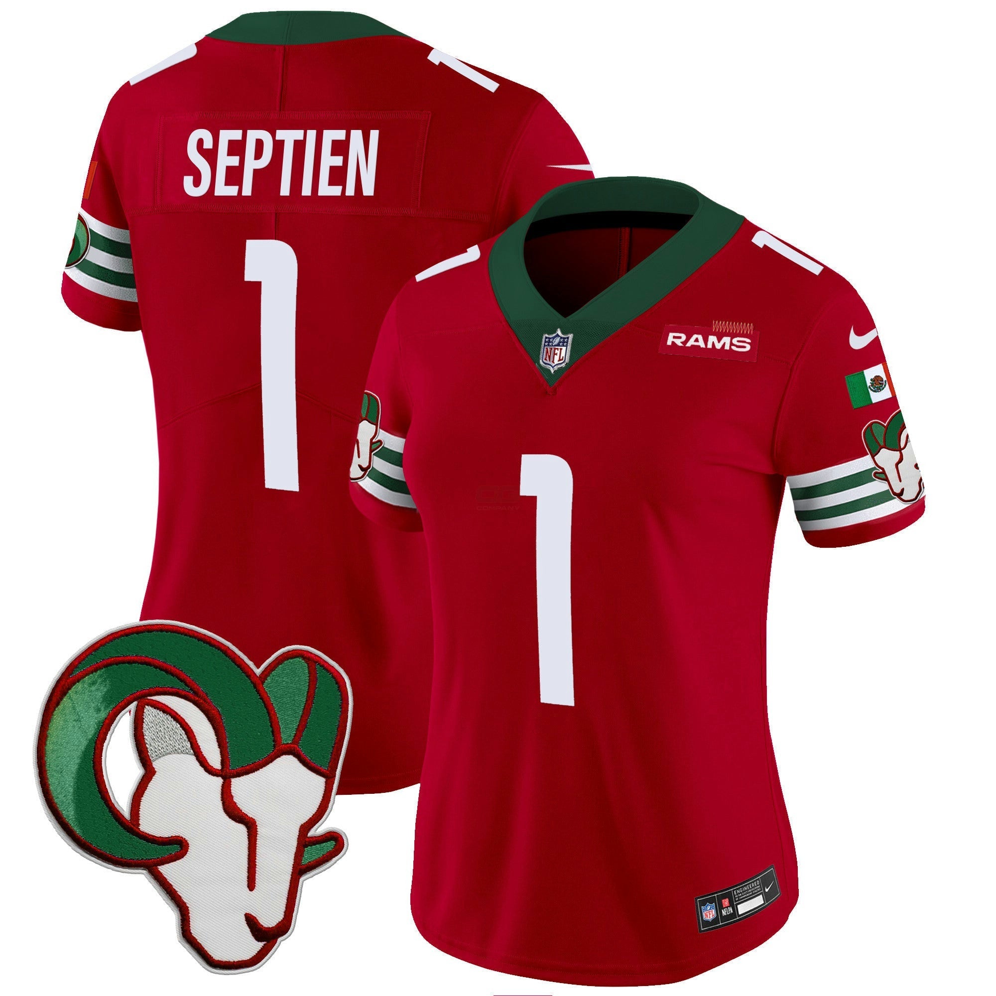 Camisa NFL Women’s Mexico Vapor Limited Jersey