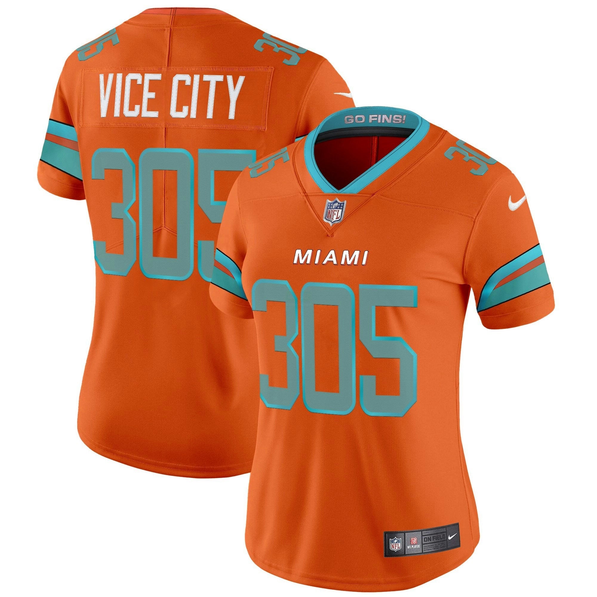 Camisa NFL Women’s Miami 2025 “Rivalries” Vapor Limited Jersey