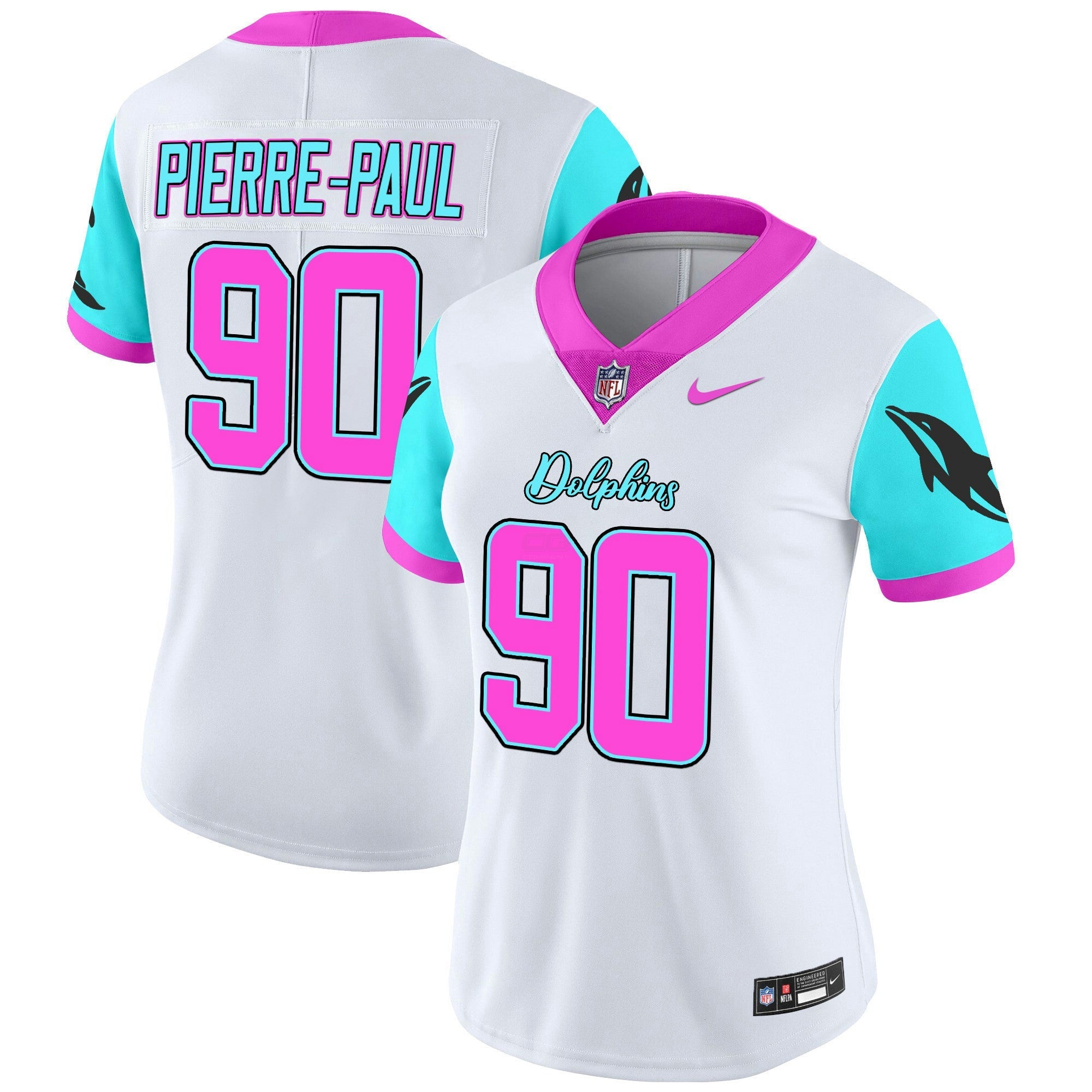 Camisa NFL Women’s Miami Vice Vapor Limited Jersey