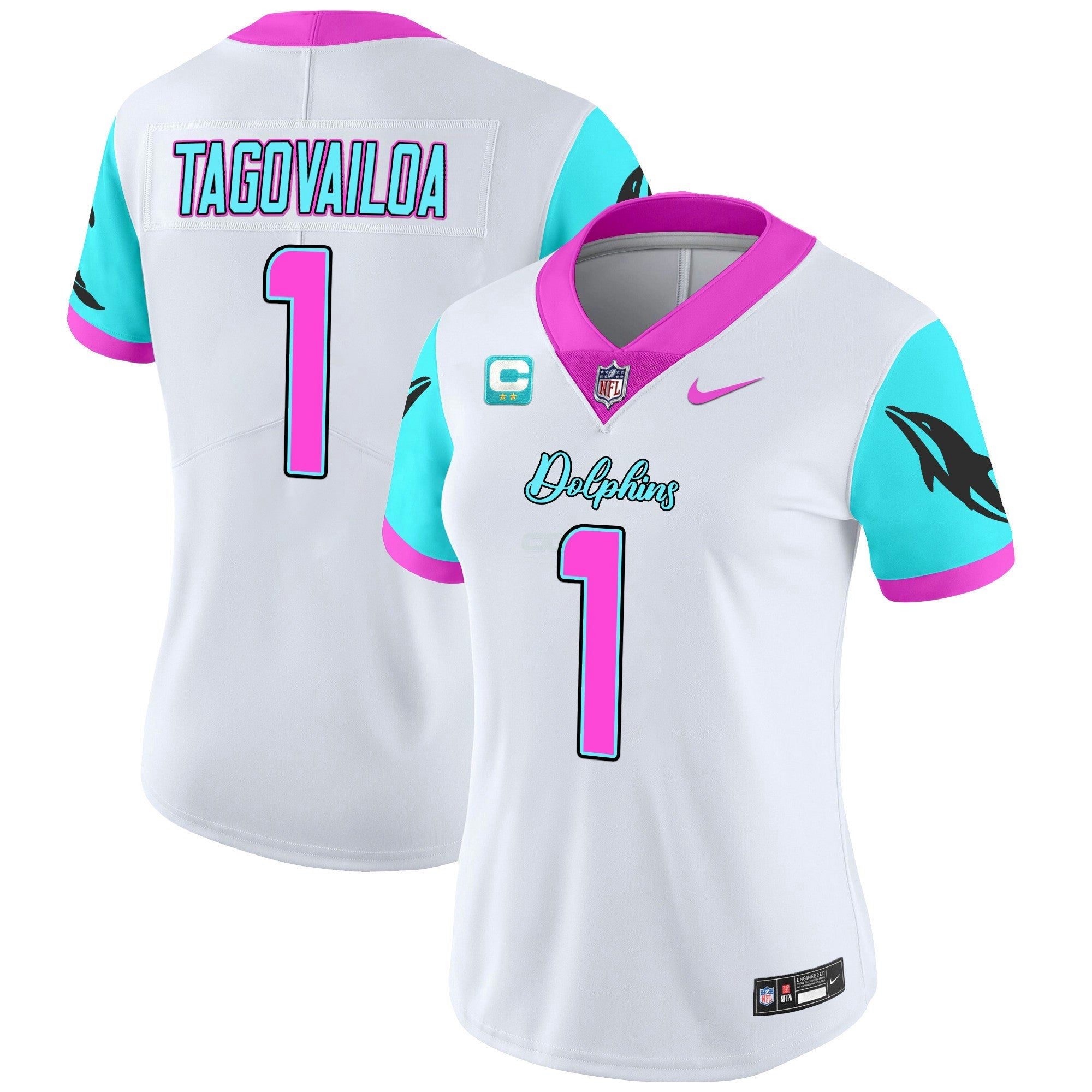 Camisa NFL Women’s Miami Vice Vapor Limited Jersey