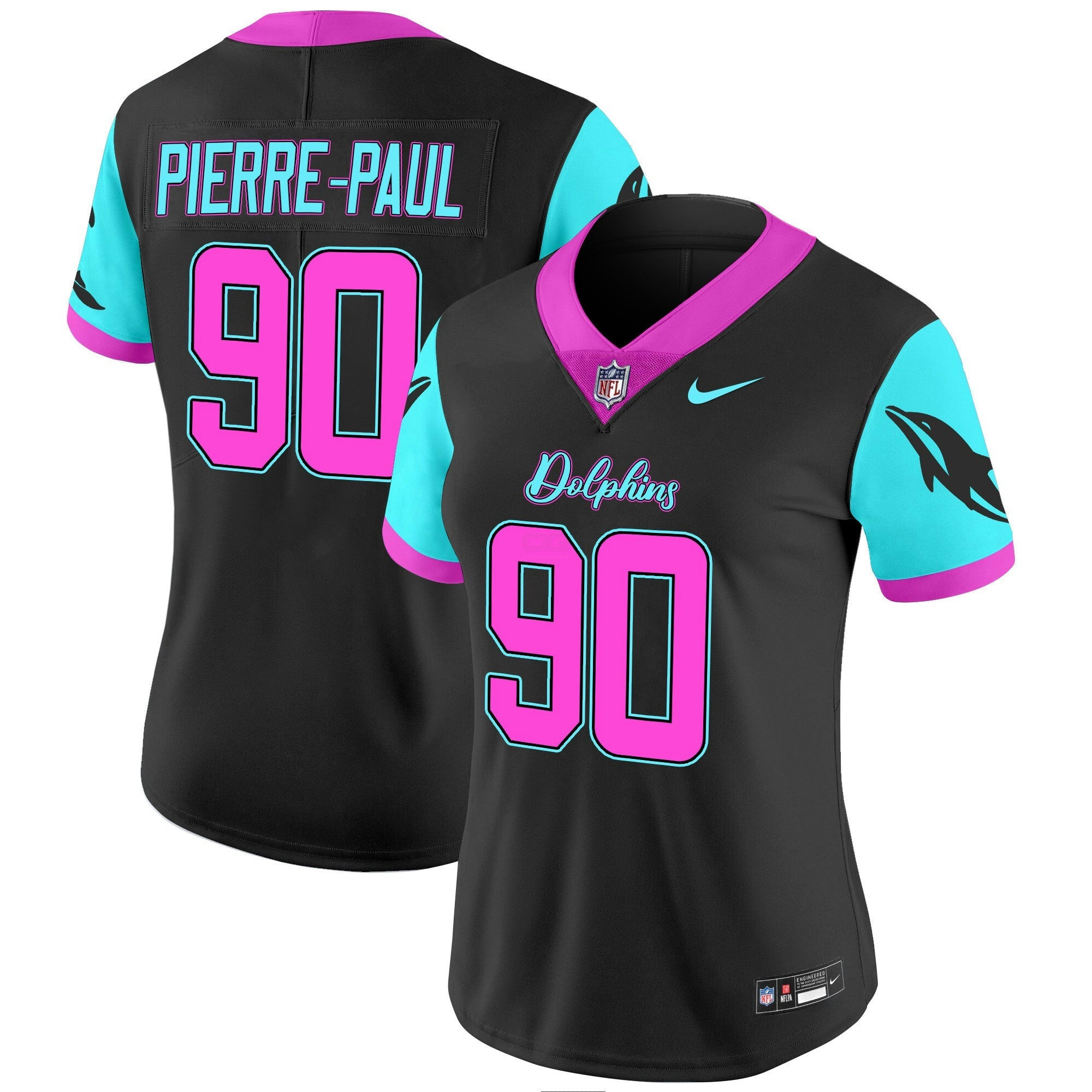Camisa NFL Women’s Miami Vice Vapor Limited Jersey