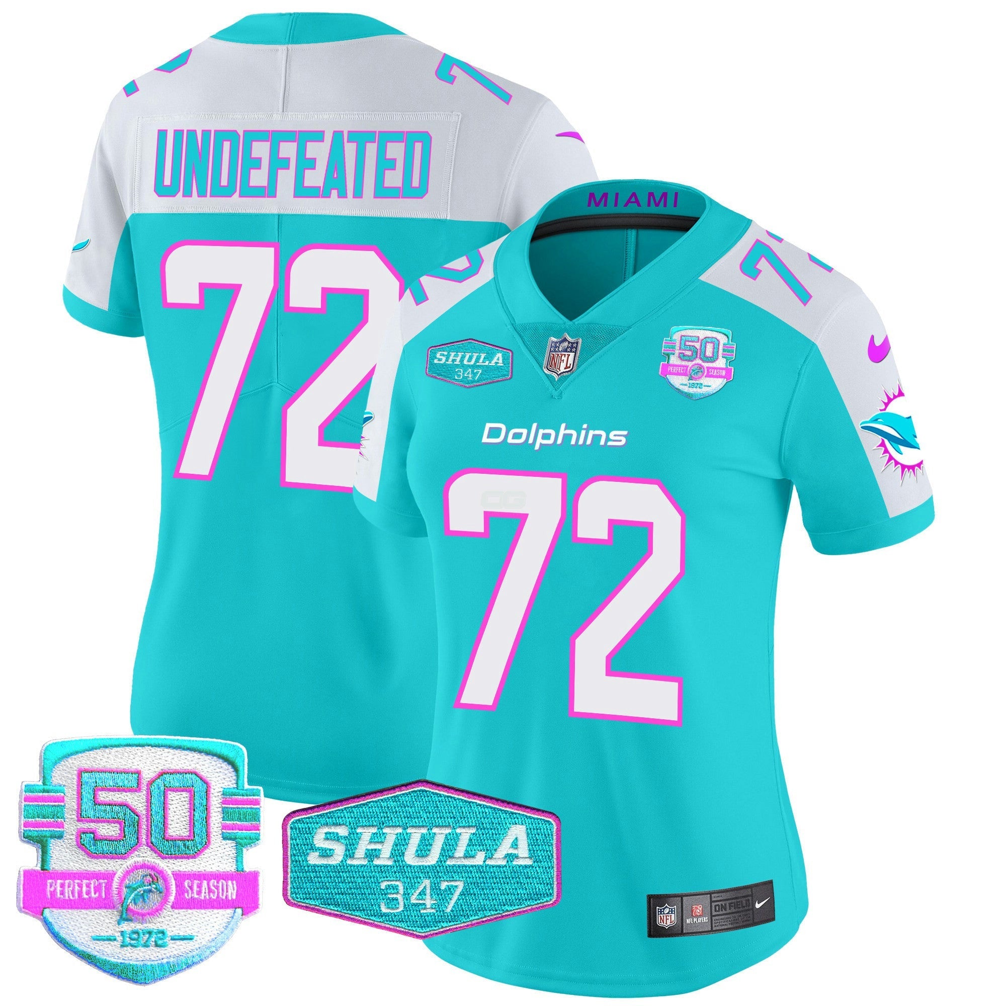 Camisa NFL Women’s “Miami Vice” Vapor Limited Jersey V2