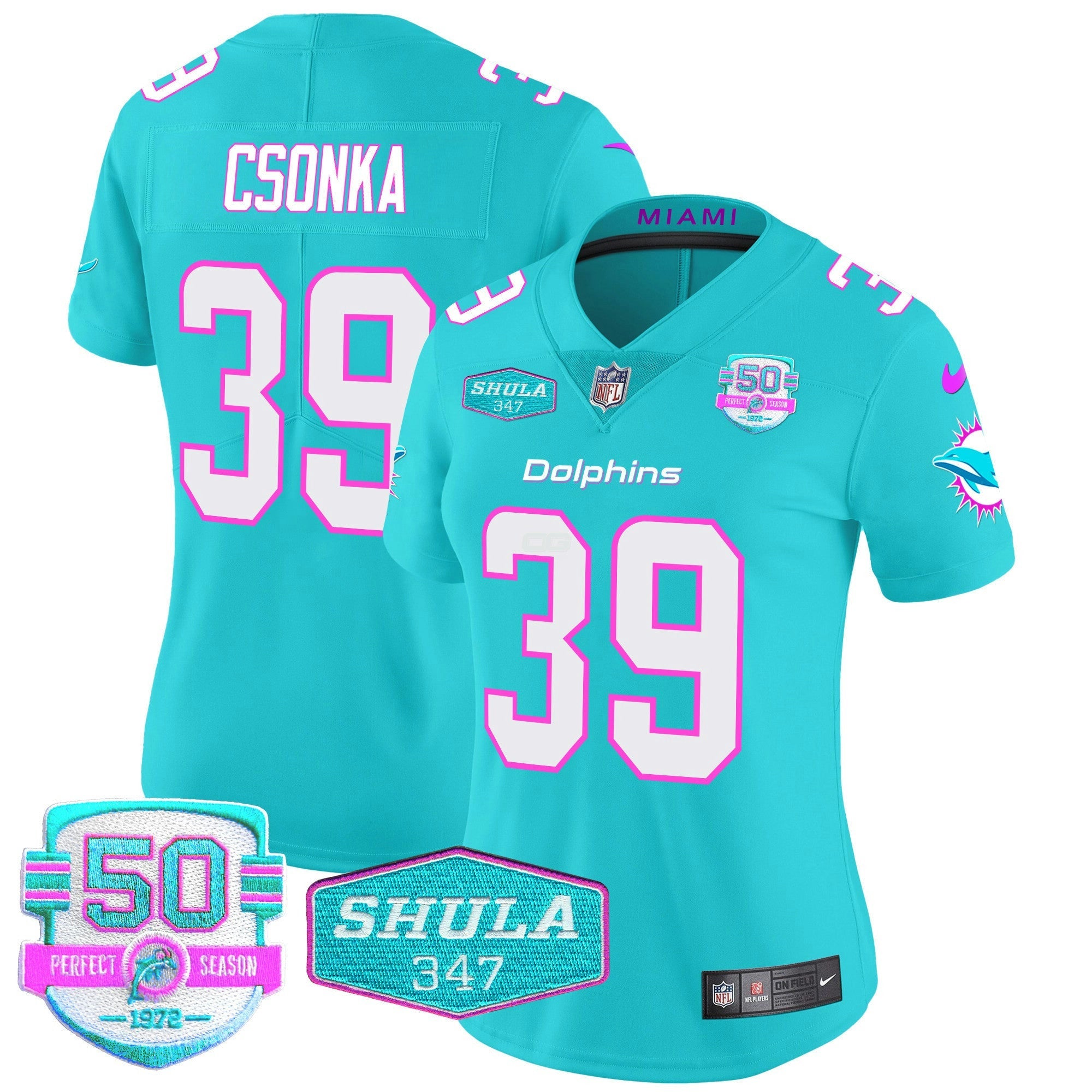 Camisa NFL Women’s “Miami Vice” Vapor Limited Jersey V2