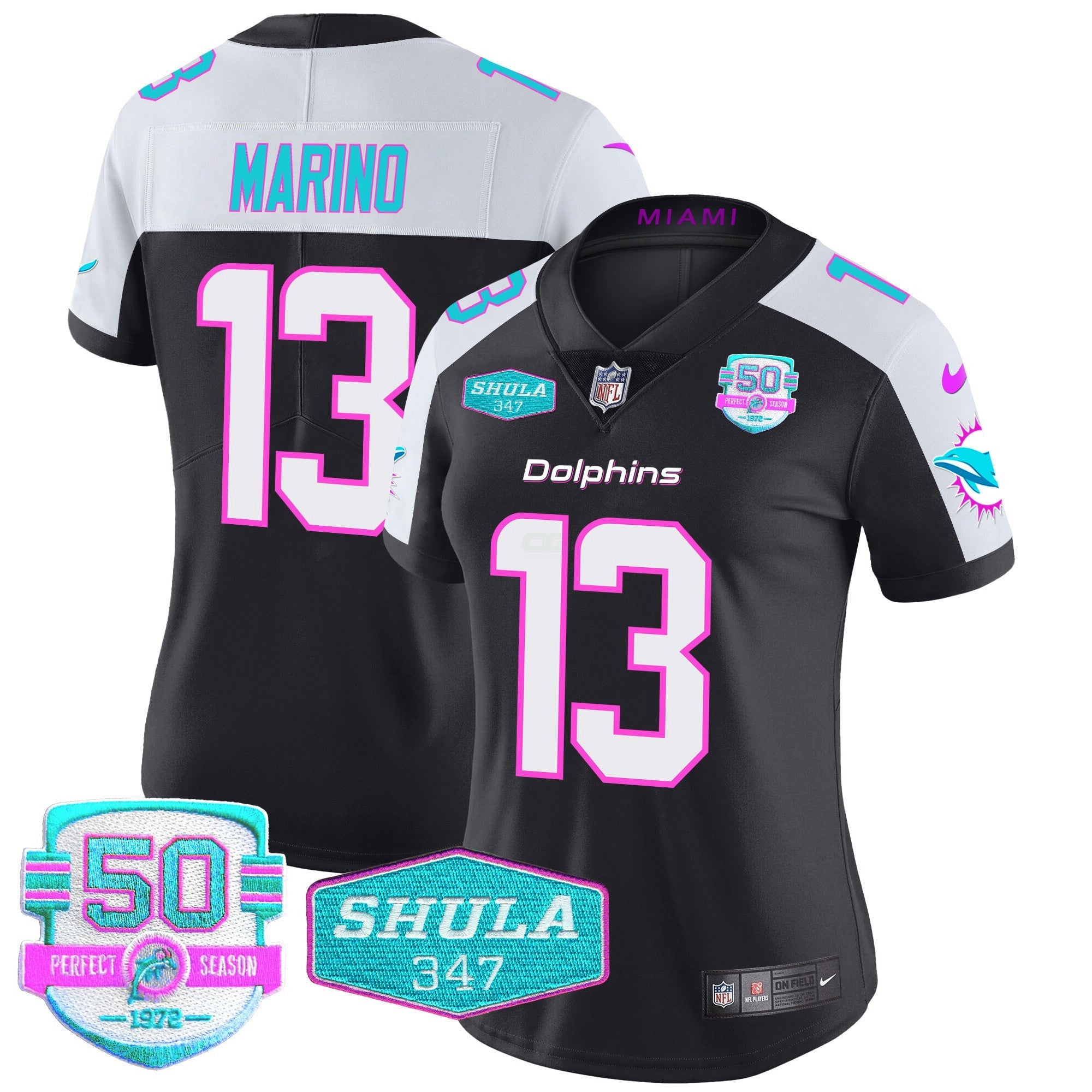 Camisa NFL Women’s “Miami Vice” Vapor Limited Jersey V2