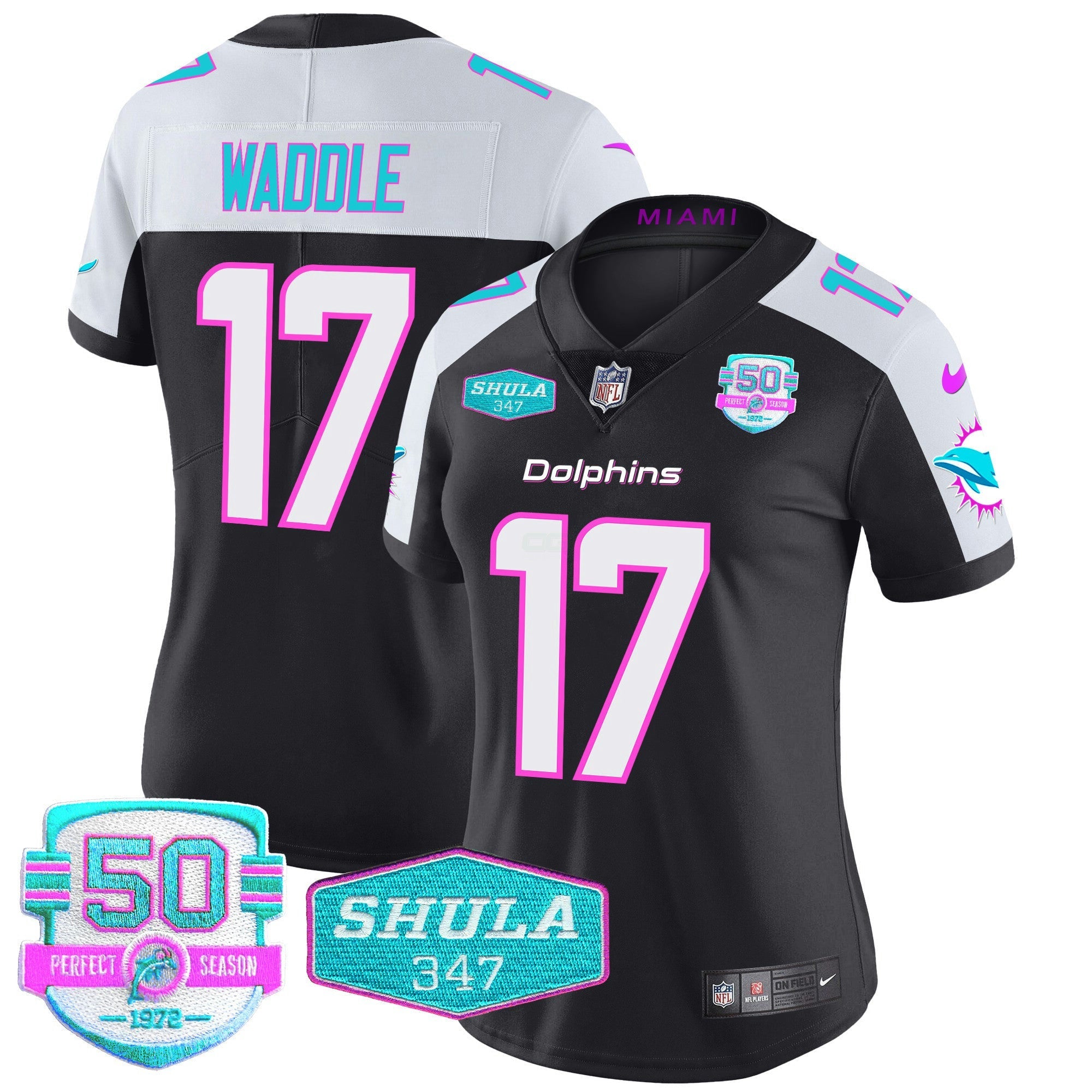 Camisa NFL Women’s “Miami Vice” Vapor Limited Jersey V2