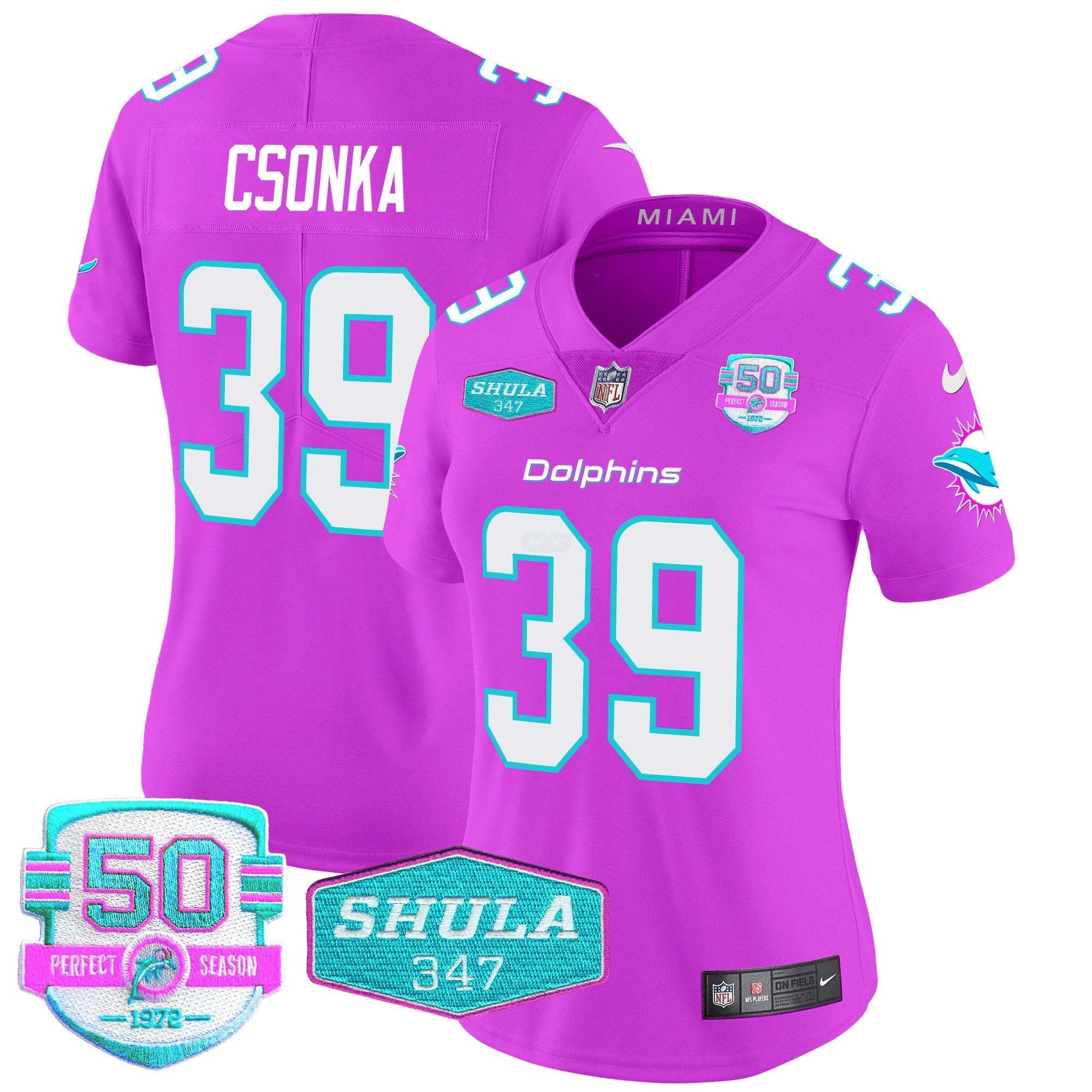 Camisa NFL Women’s “Miami Vice” Vapor Limited Jersey V2