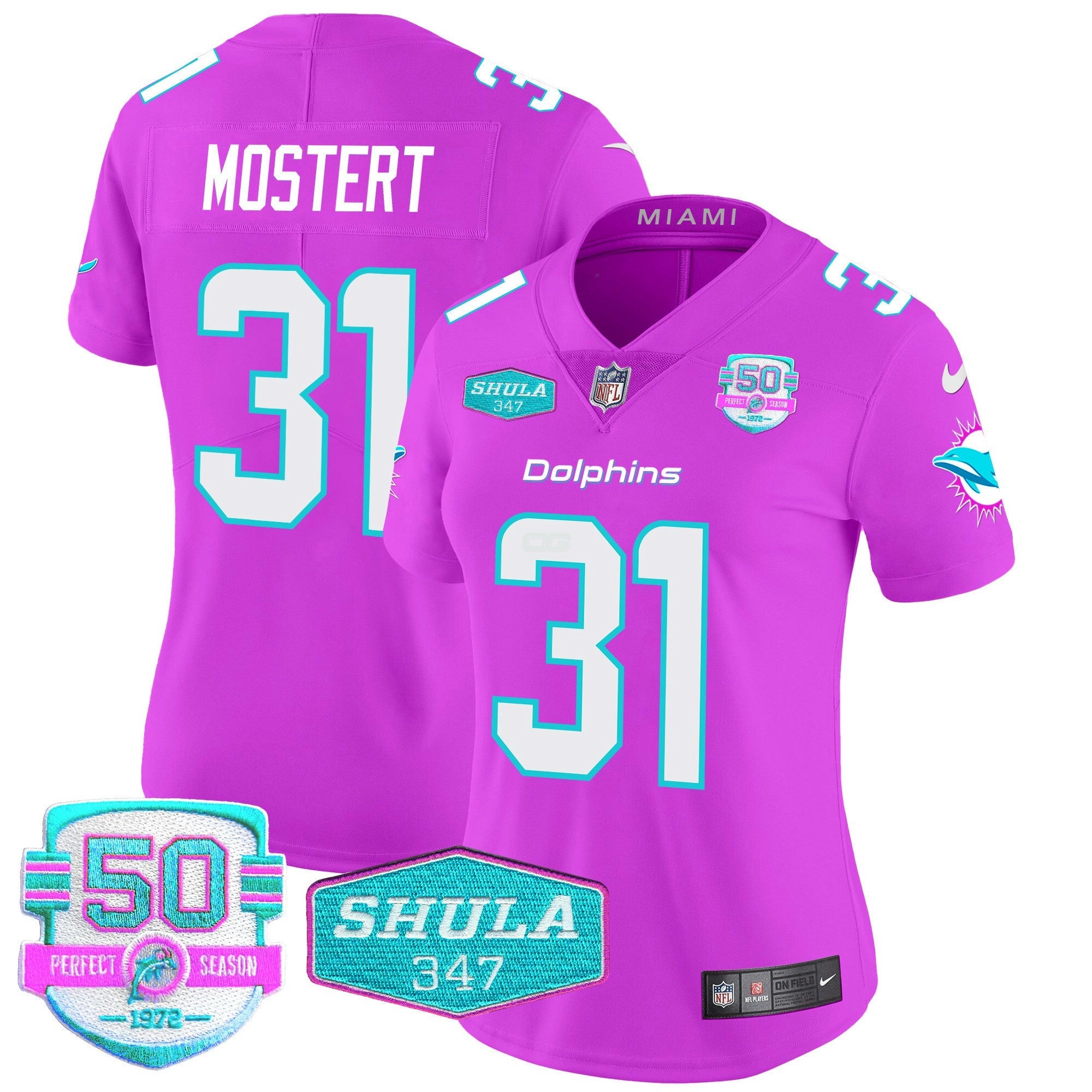 Camisa NFL Women’s “Miami Vice” Vapor Limited Jersey V2