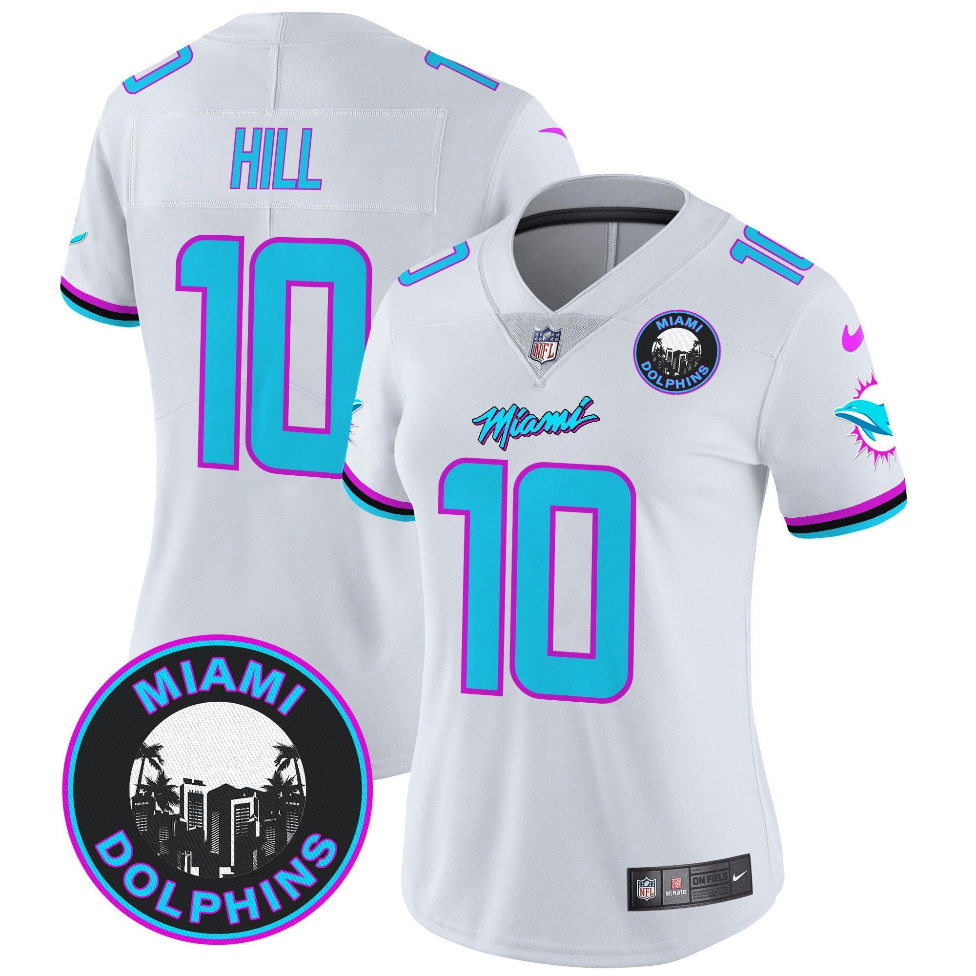 Camisa NFL Women’s “Miami Vice” Vapor Limited Jersey V3
