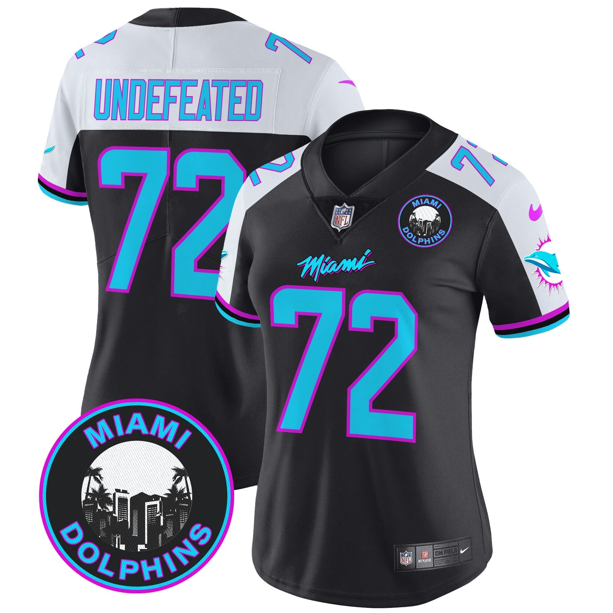Camisa NFL Women’s “Miami Vice” Vapor Limited Jersey V3