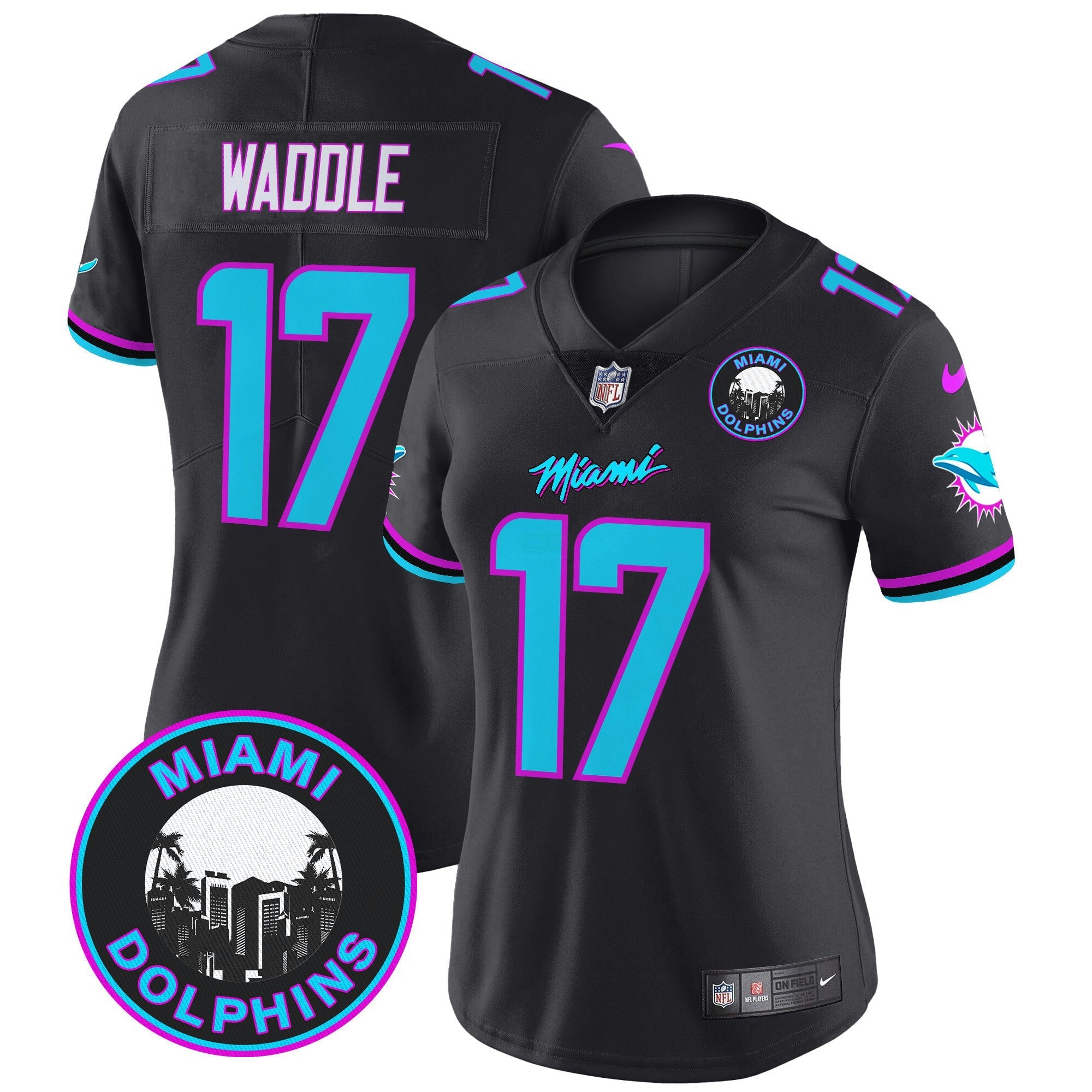Camisa NFL Women’s “Miami Vice” Vapor Limited Jersey V3
