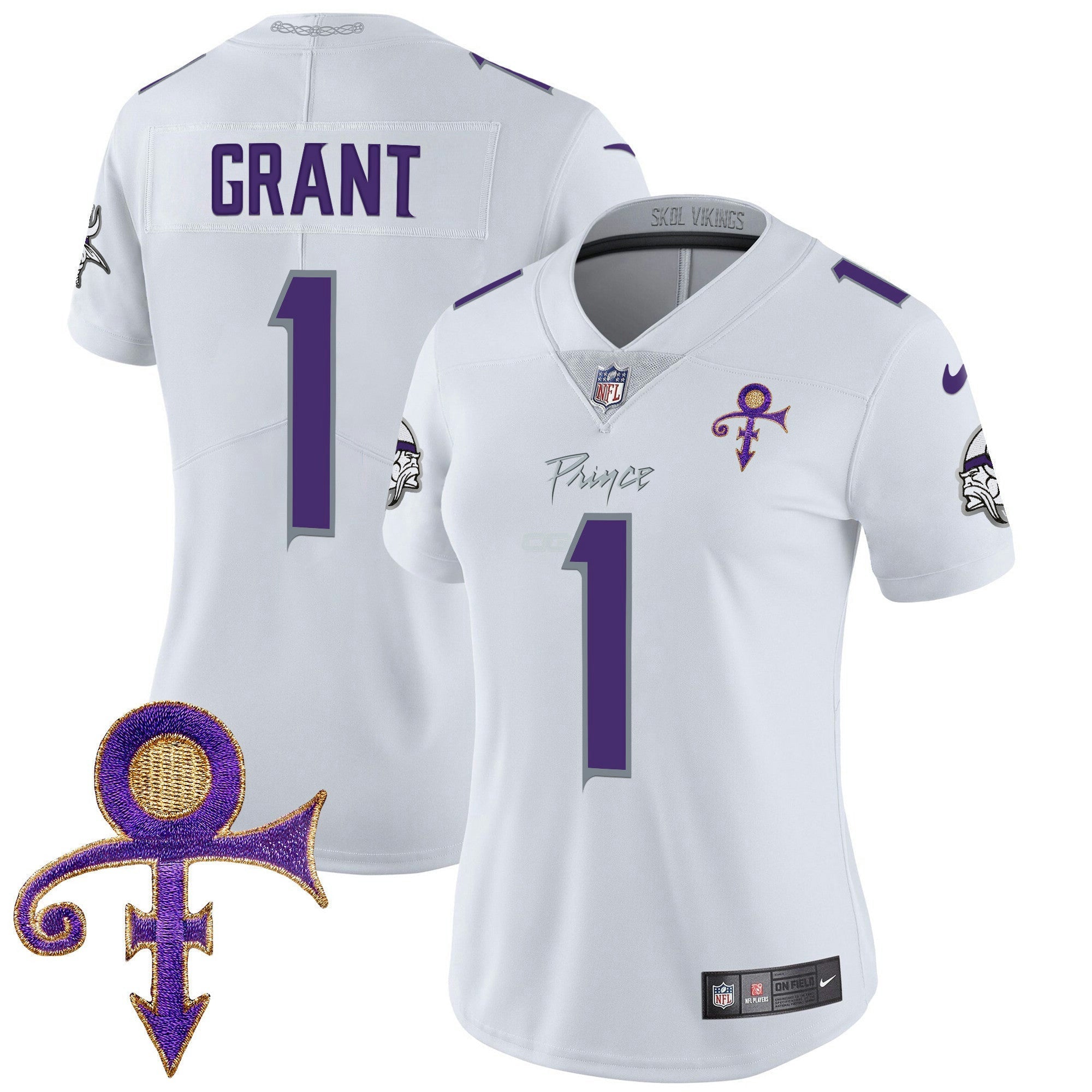 Camisa NFL Women’s Minnesota 2024 Prince Vapor Limited Jersey