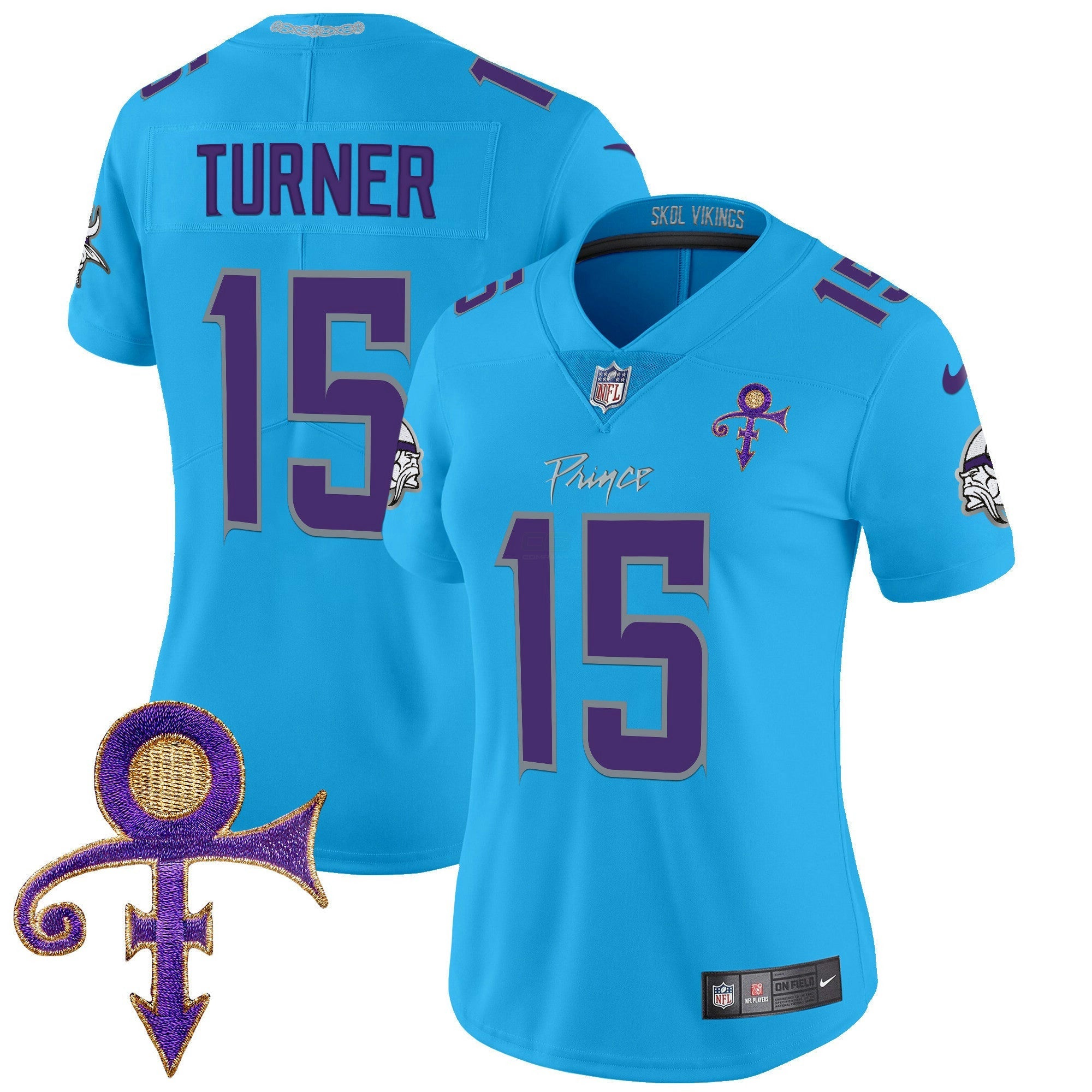 Camisa NFL Women’s Minnesota 2024 Prince Vapor Limited Jersey