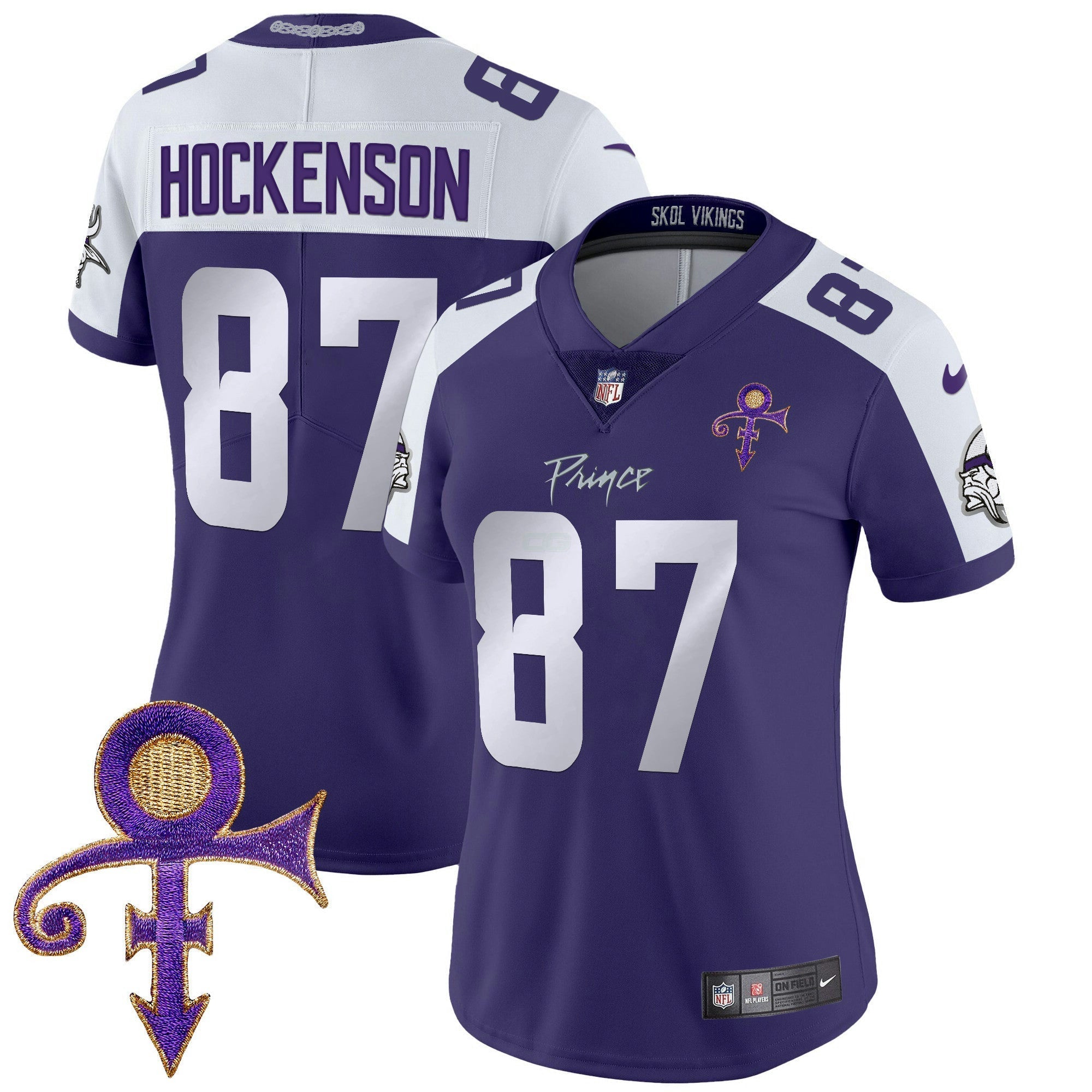 Camisa NFL Women’s Minnesota 2024 Prince Vapor Limited Jersey