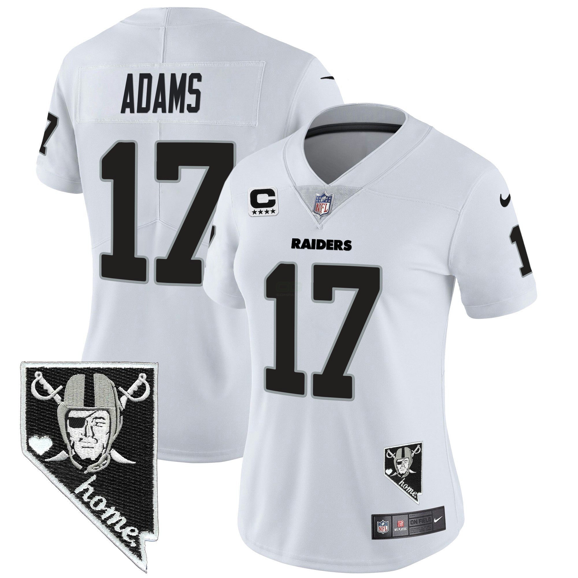 Camisa NFL Women’s Nevada Home Patch Vapor Jersey