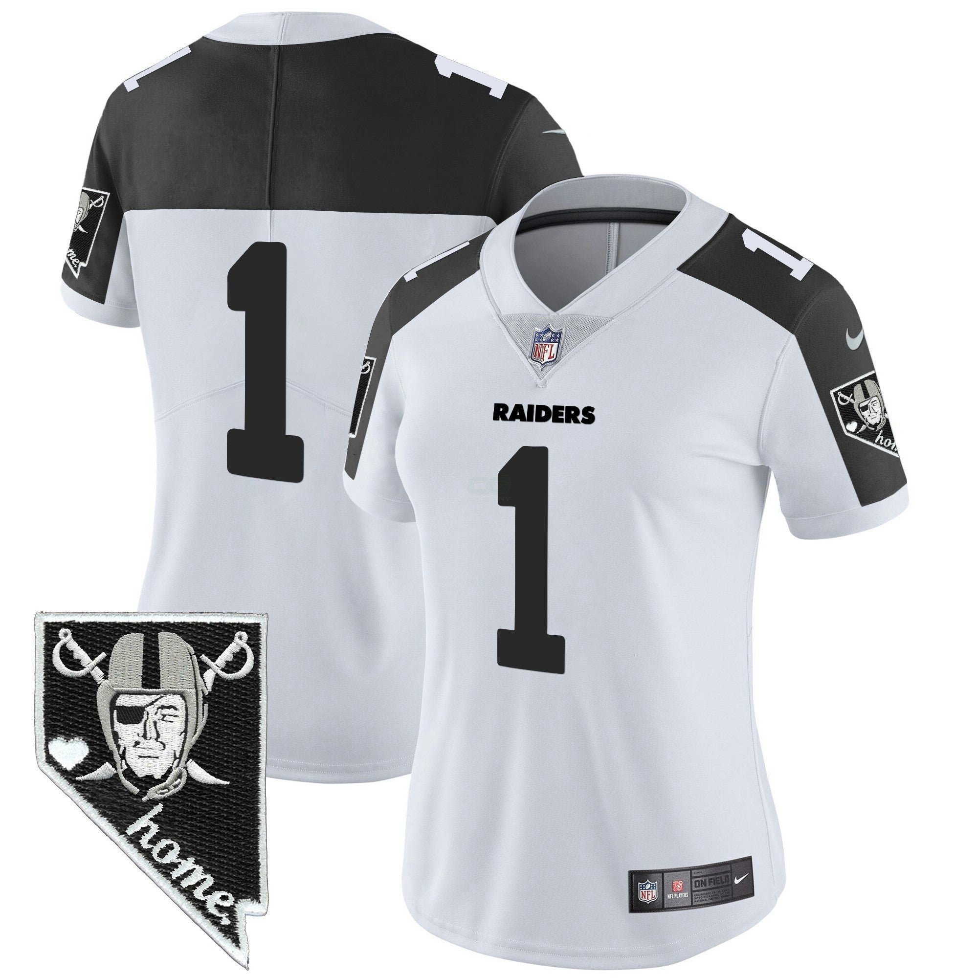 Camisa NFL Women’s Nevada Home Patch Vapor Jersey