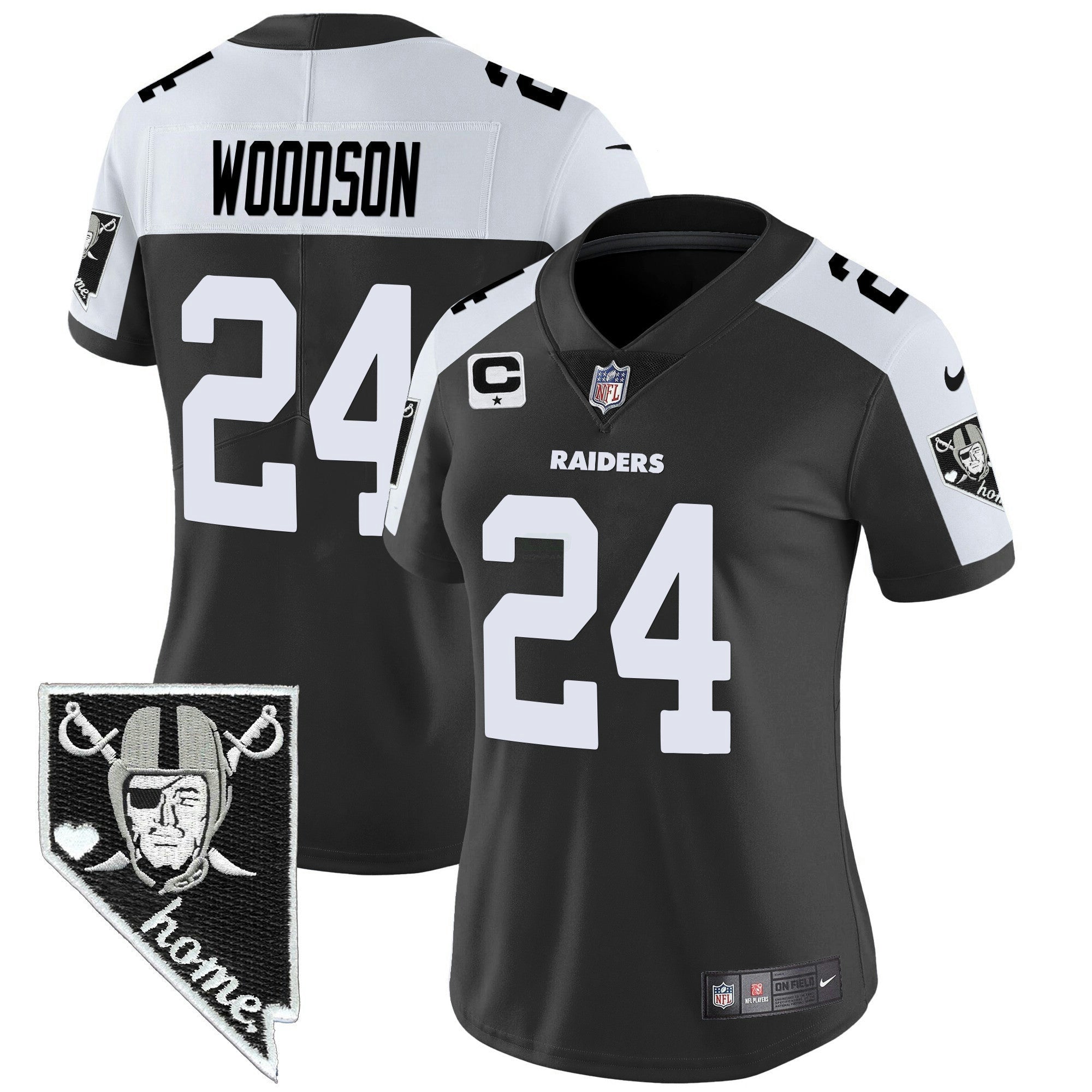 Camisa NFL Women’s Nevada Home Patch Vapor Jersey