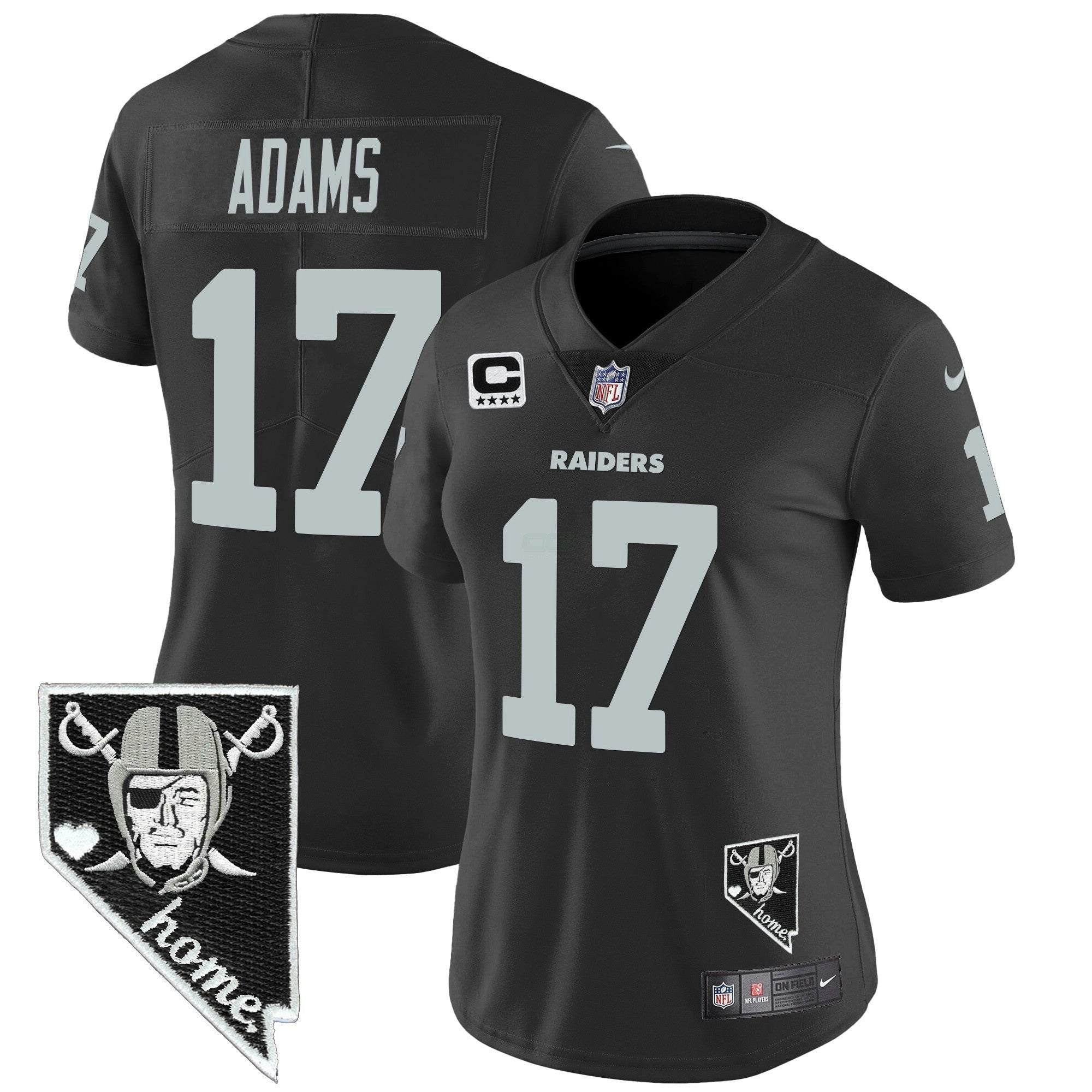 Camisa NFL Women’s Nevada Home Patch Vapor Jersey