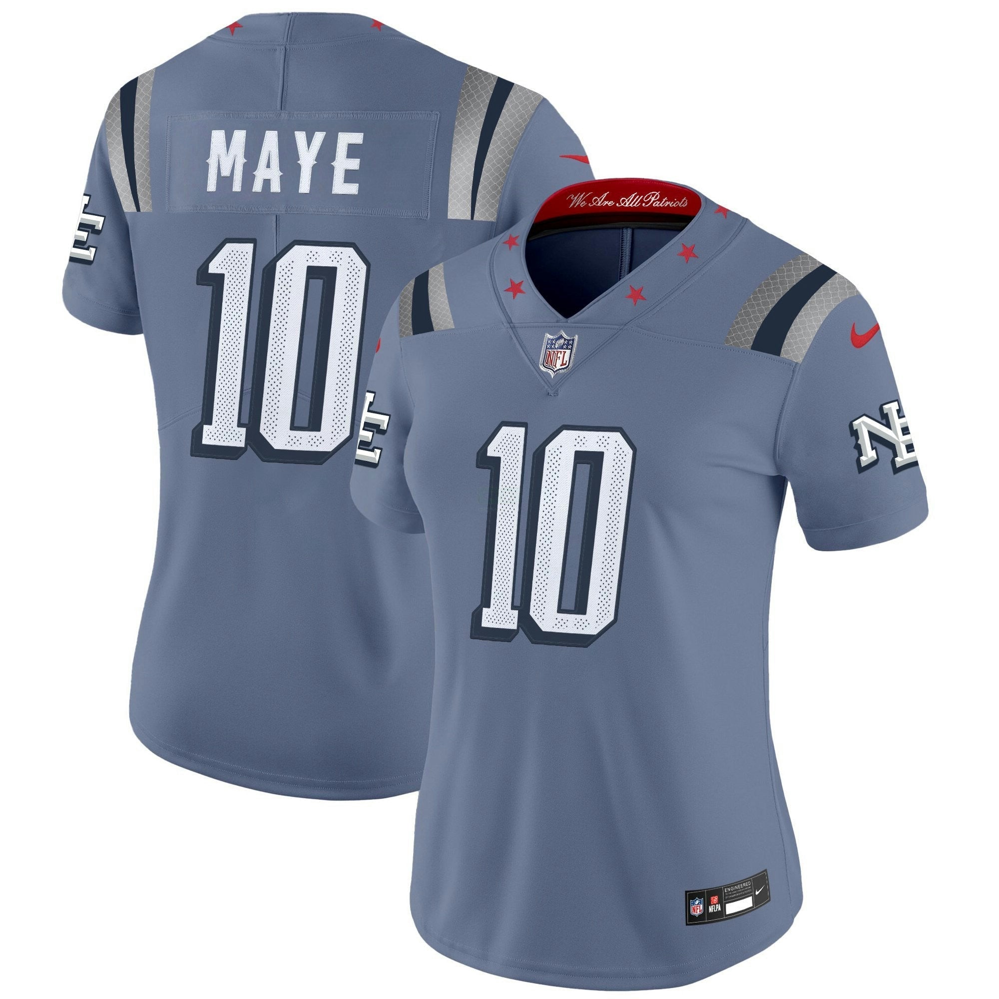 Camisa NFL Women’s New England 2025 “Rivalries” Vapor Limited Jersey