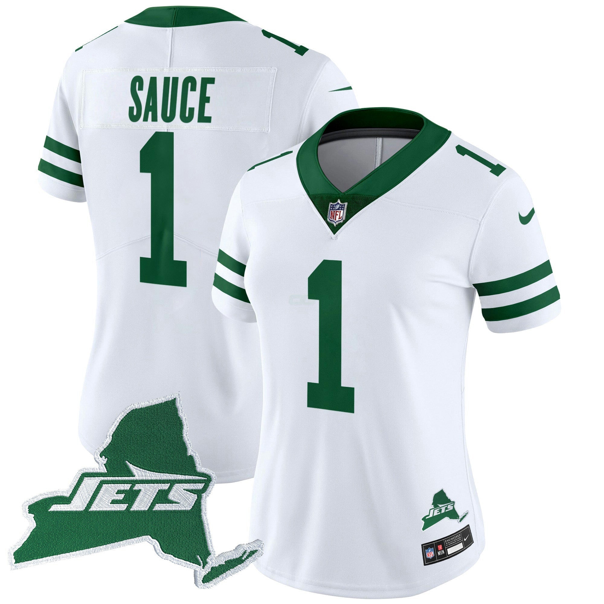 Camisa NFL Women’s New York Home Patch Vapor Legacy Limited Jersey