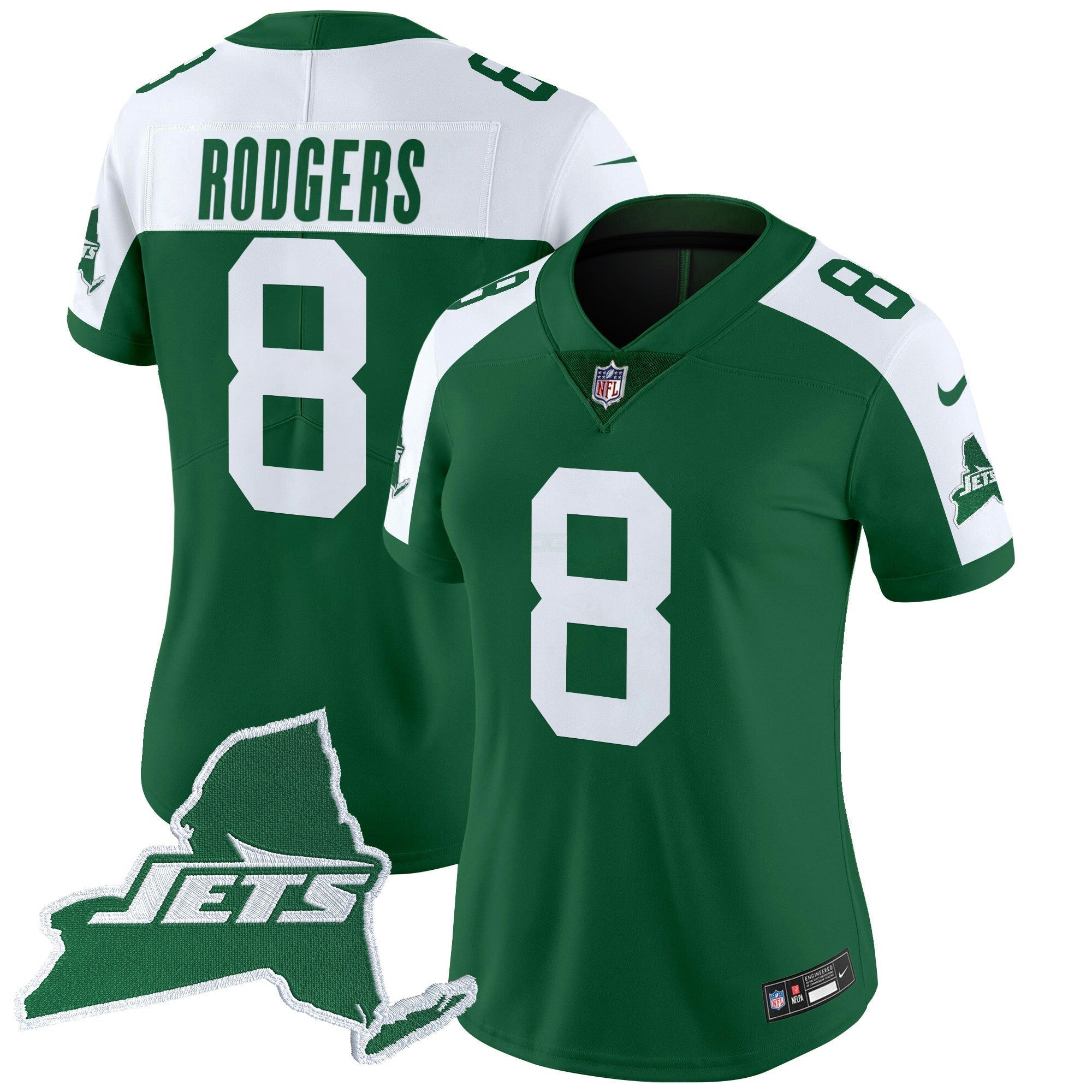 Camisa NFL Women’s New York Home Patch Vapor Legacy Limited Jersey