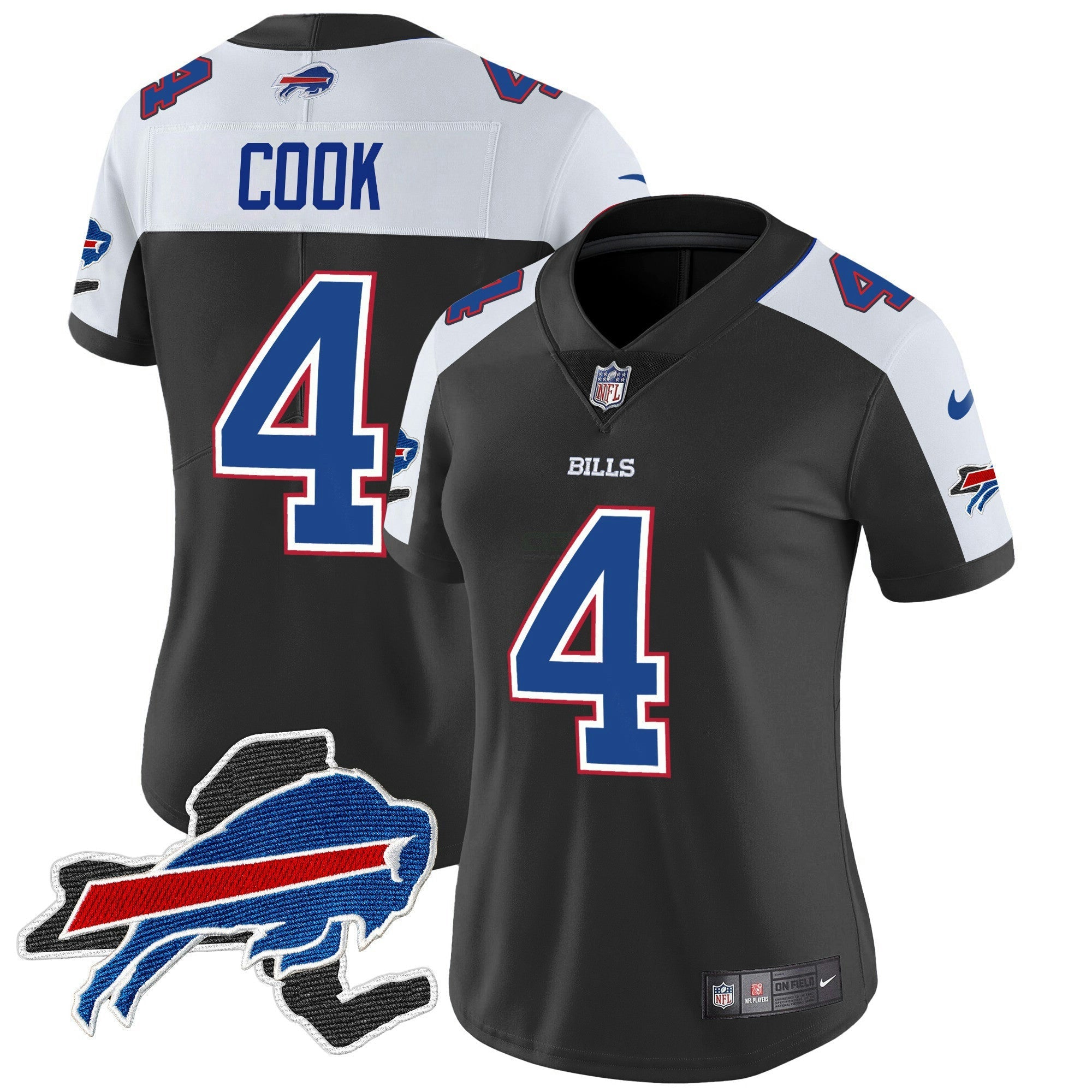 Camisa NFL Women’s New York Patch Vapor Limited Jersey