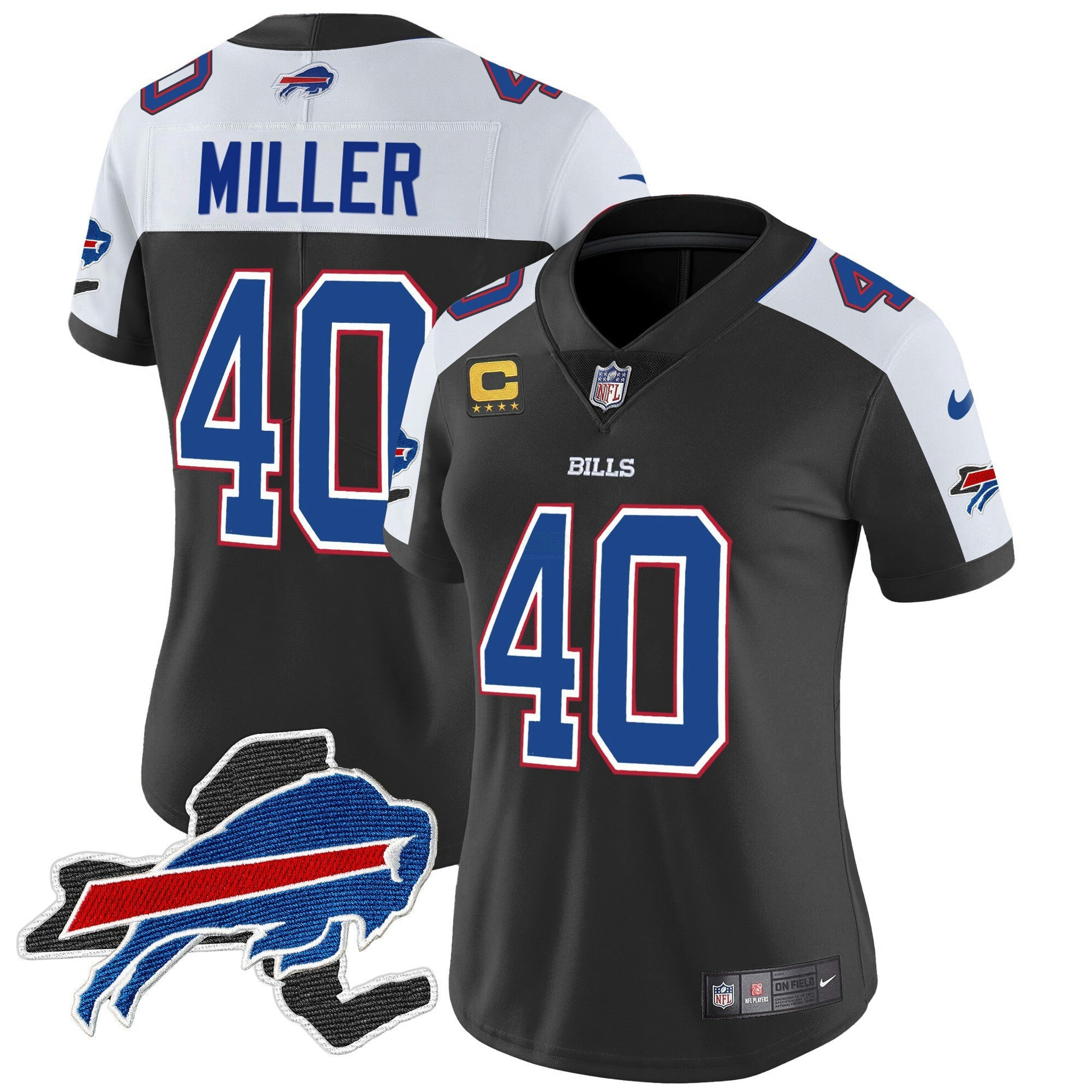 Camisa NFL Women’s New York Patch Vapor Limited Jersey