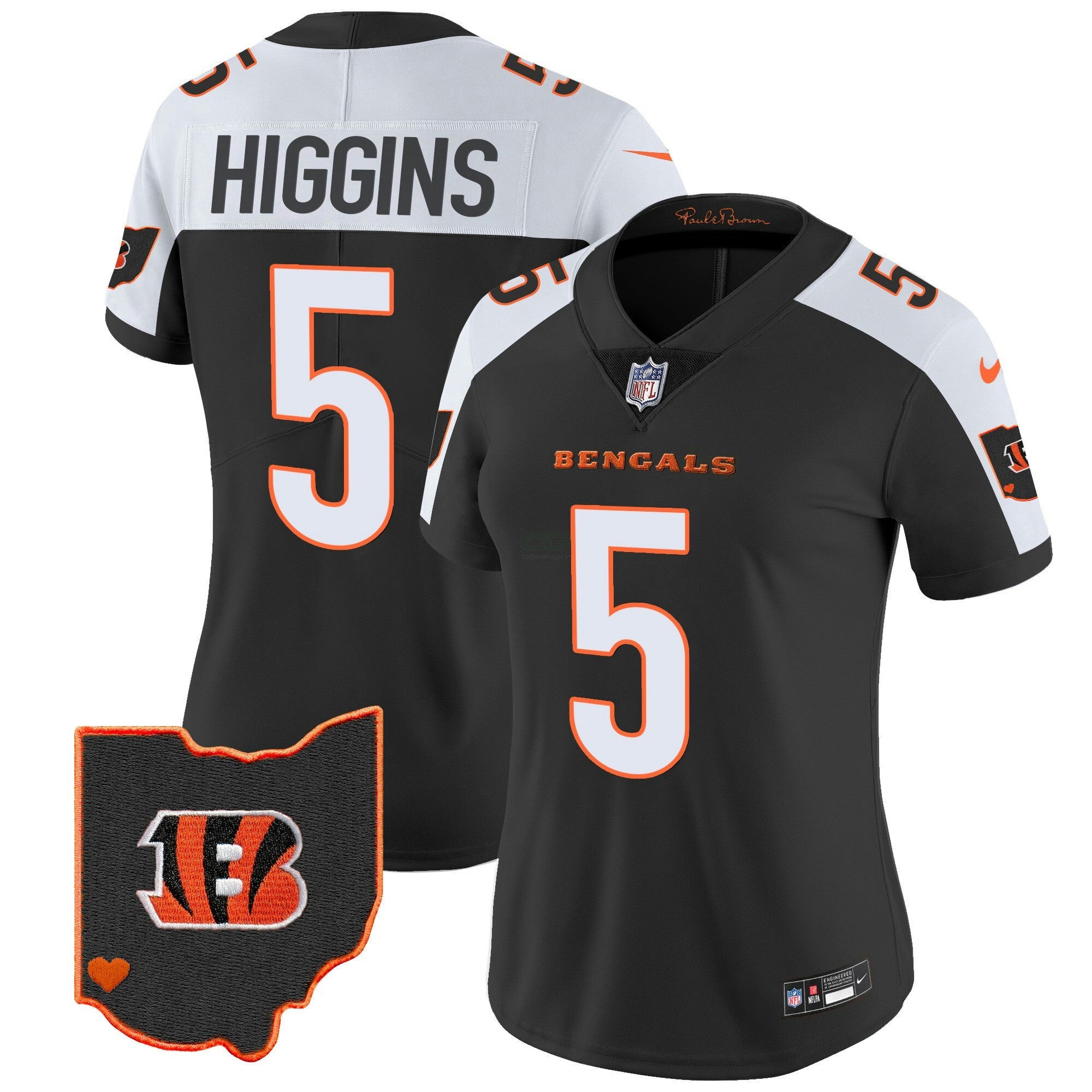Camisa NFL Women’s Ohio Patch Vapor Limited Jersey