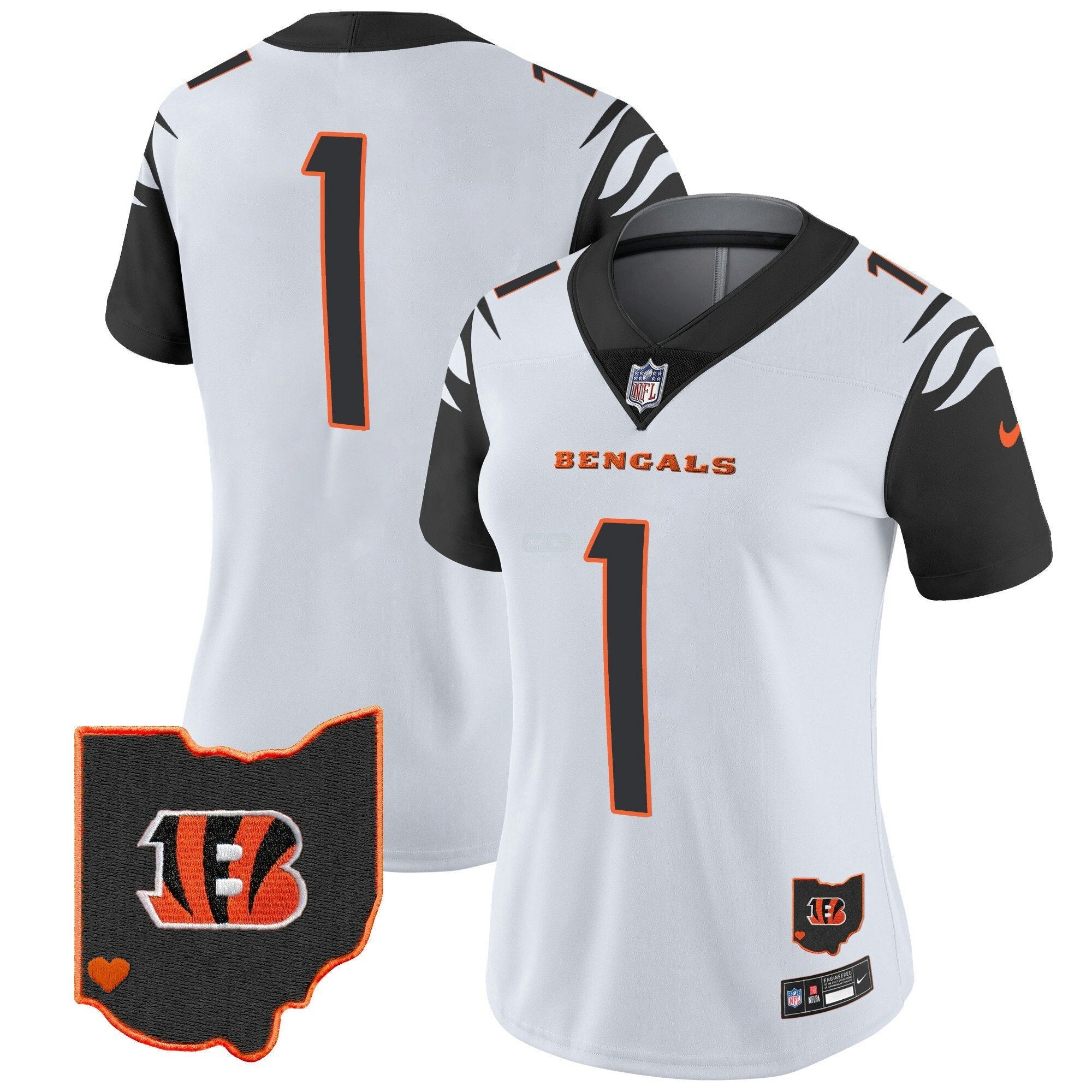 Camisa NFL Women’s Ohio Patch Vapor Limited Jersey