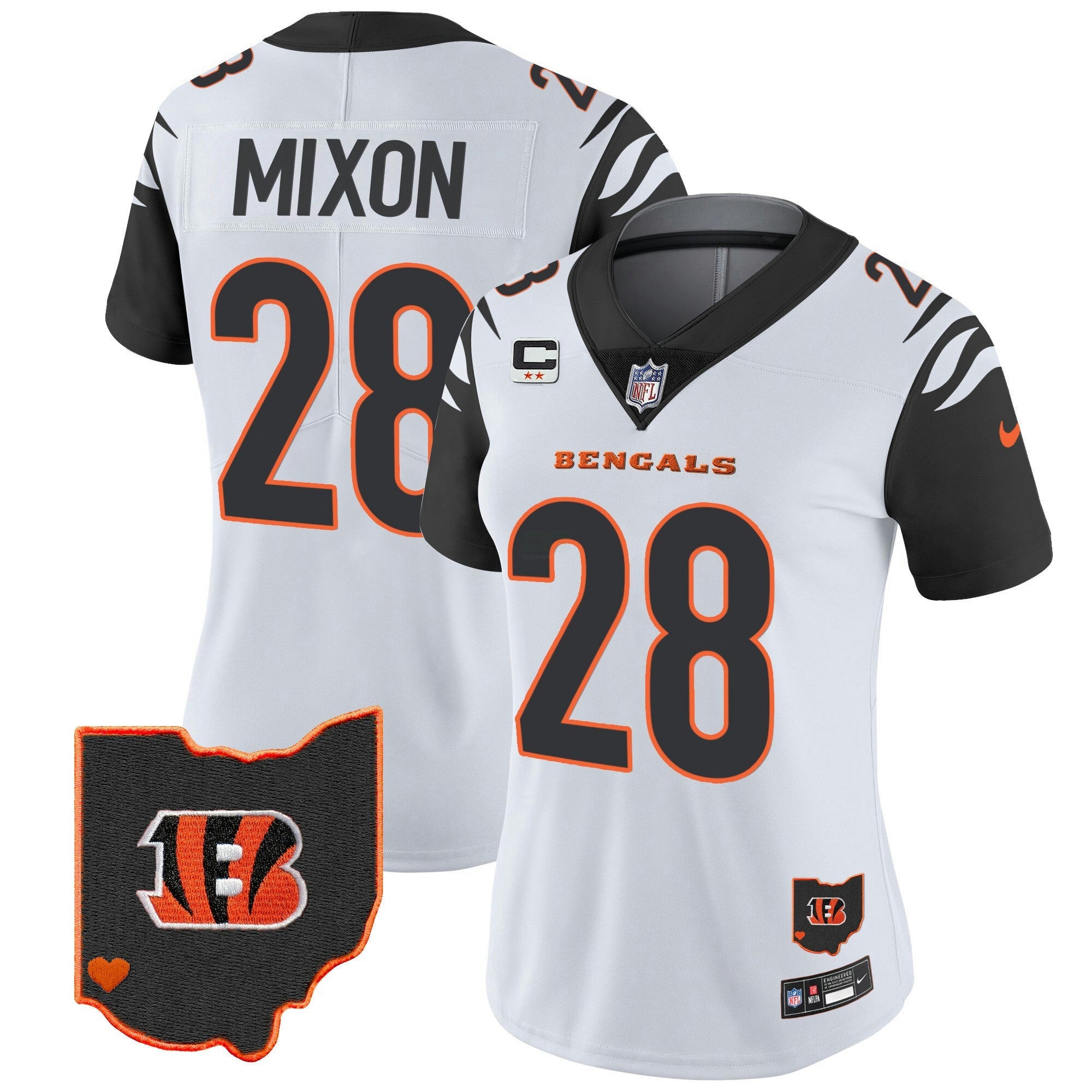 Camisa NFL Women’s Ohio Patch Vapor Limited Jersey