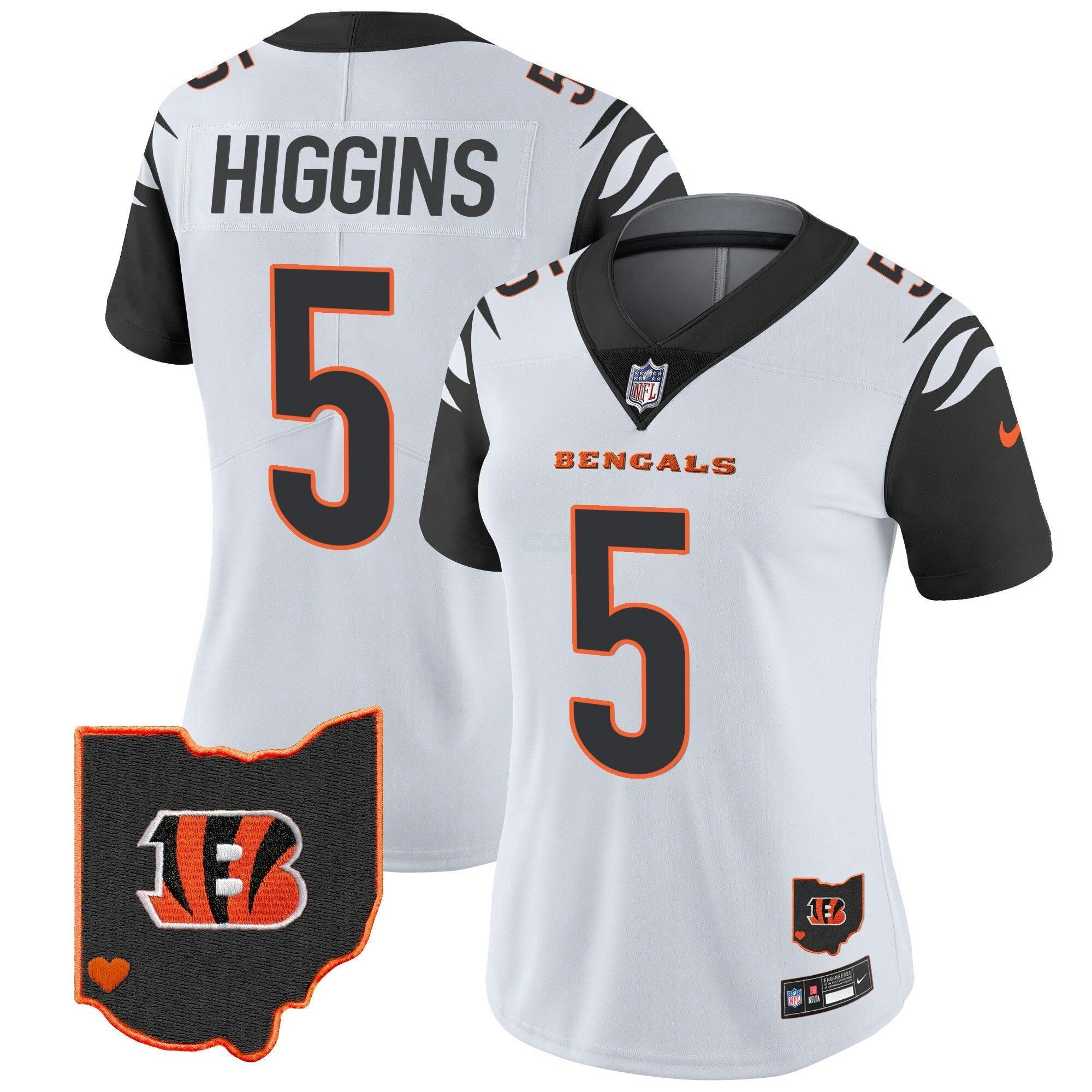 Camisa NFL Women’s Ohio Patch Vapor Limited Jersey