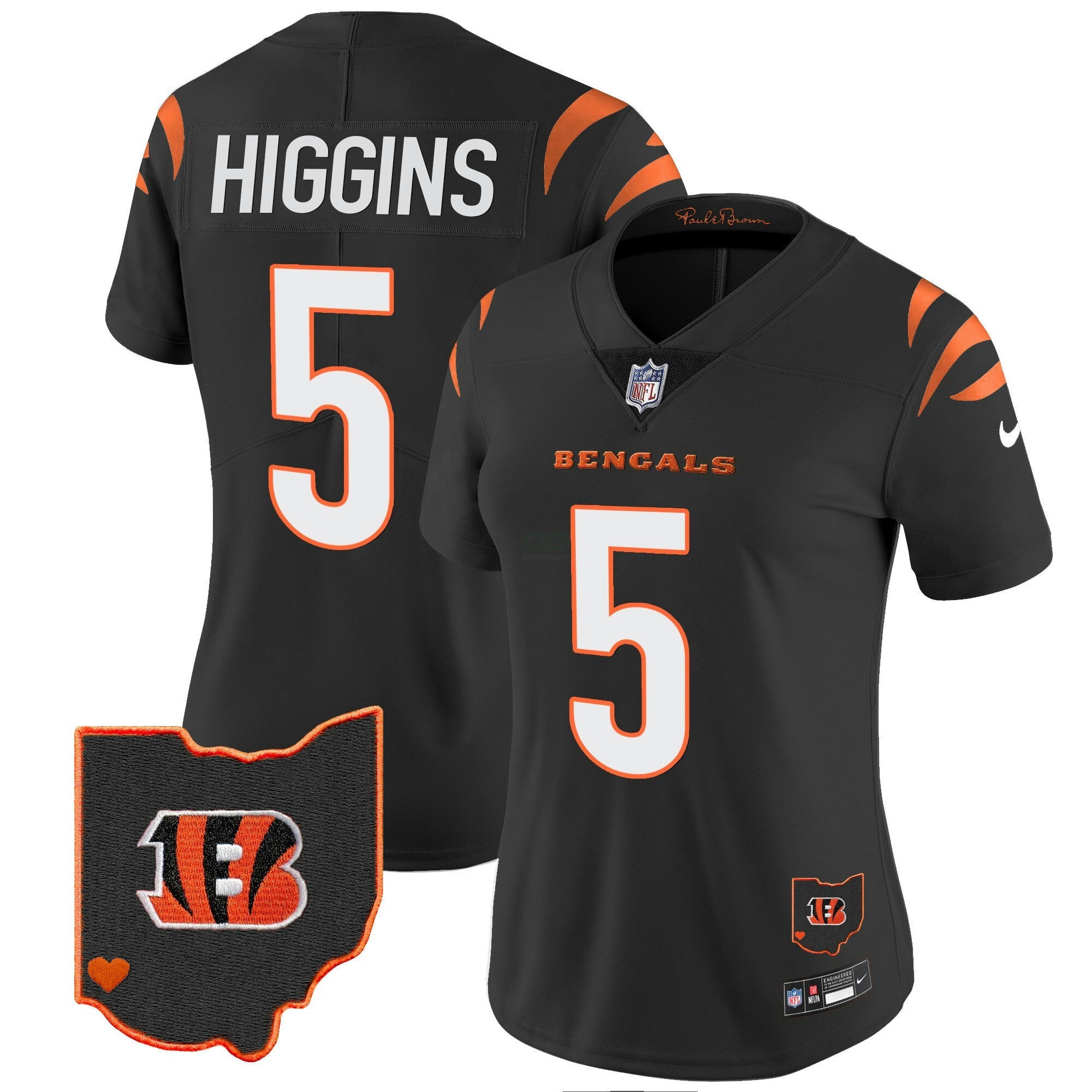 Camisa NFL Women’s Ohio Patch Vapor Limited Jersey