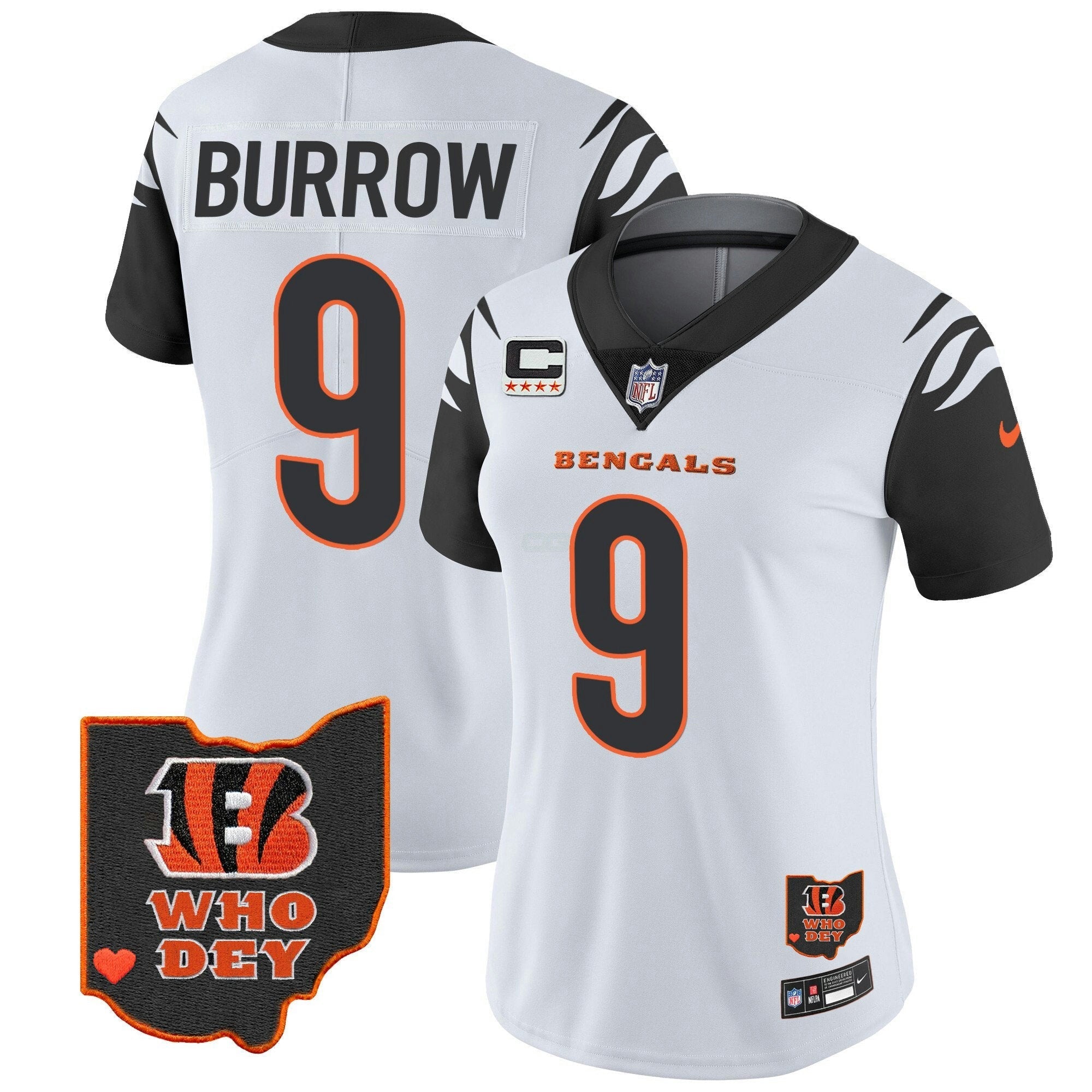 Camisa NFL Women’s Ohio Patch Vapor Limited Jersey V2