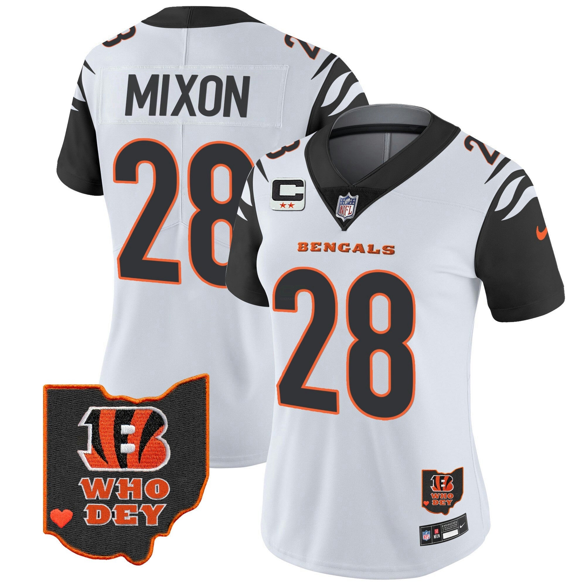 Camisa NFL Women’s Ohio Patch Vapor Limited Jersey V2
