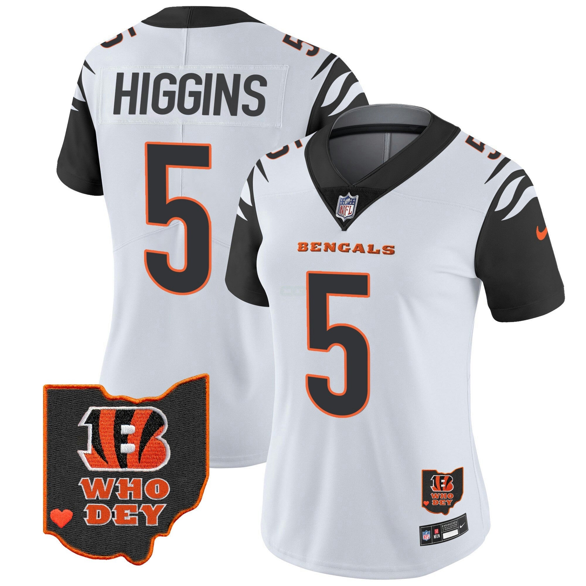 Camisa NFL Women’s Ohio Patch Vapor Limited Jersey V2