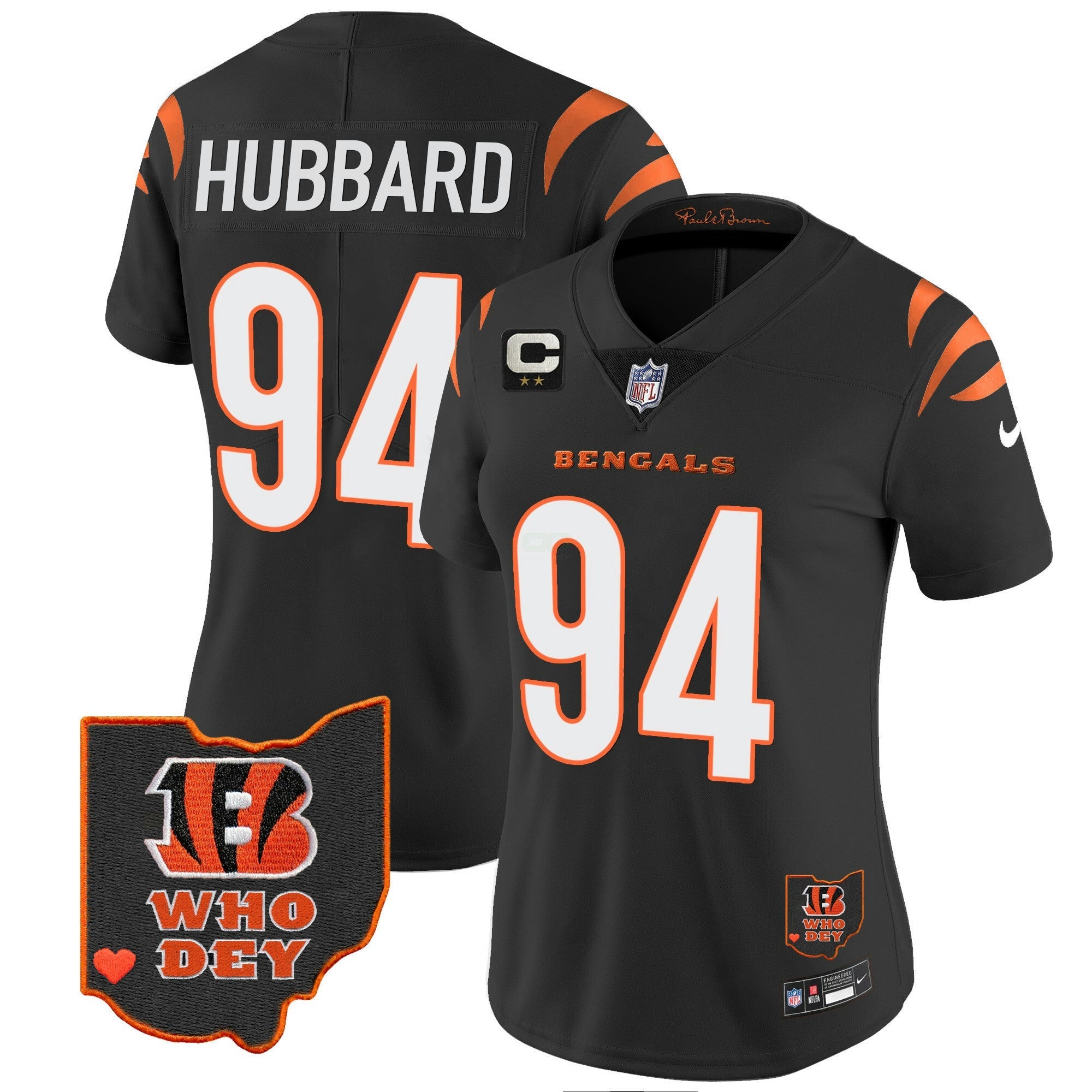 Camisa NFL Women’s Ohio Patch Vapor Limited Jersey V2