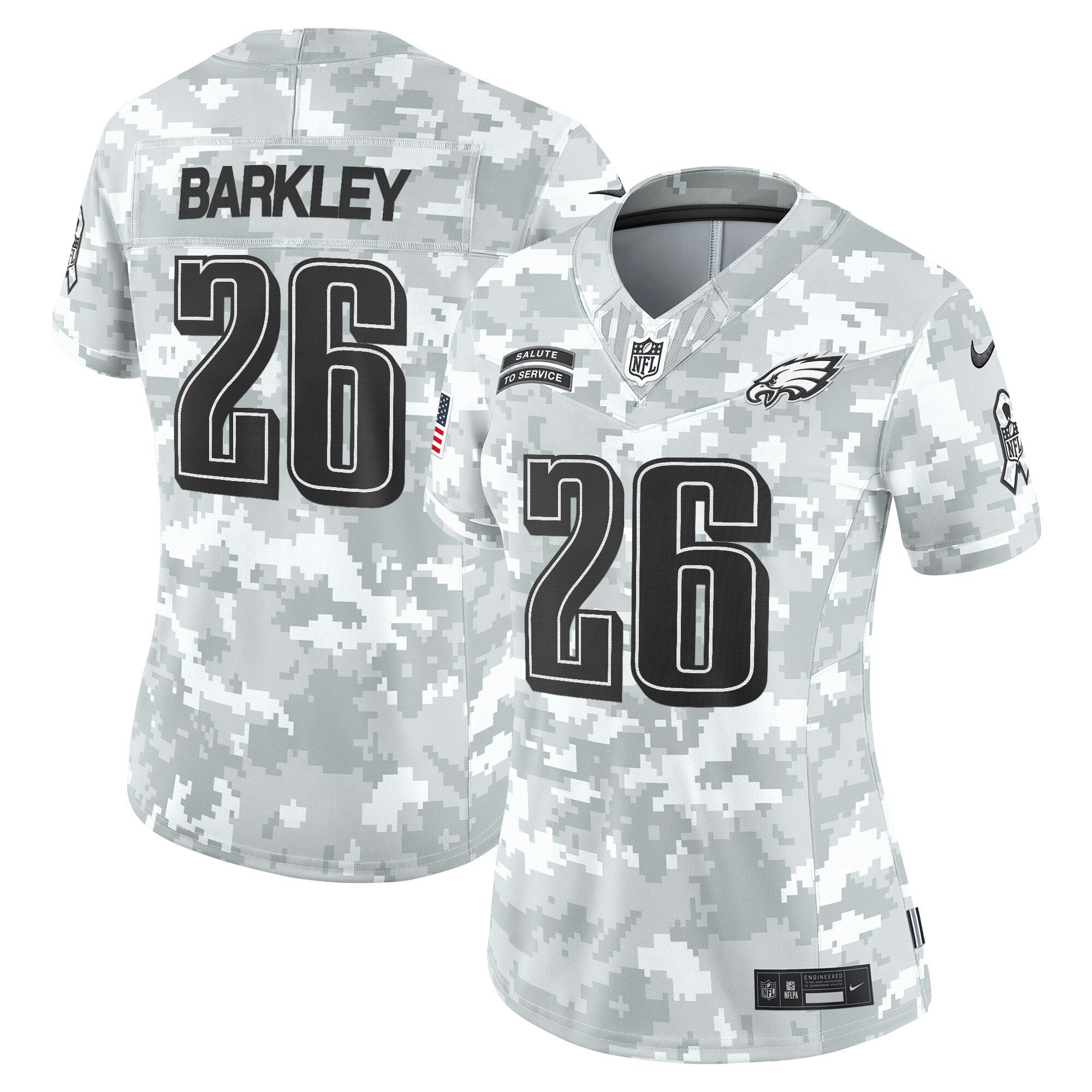 Camisa NFL Women’s Philadelphia 2024 Salute to Service Vapor Limited Jersey