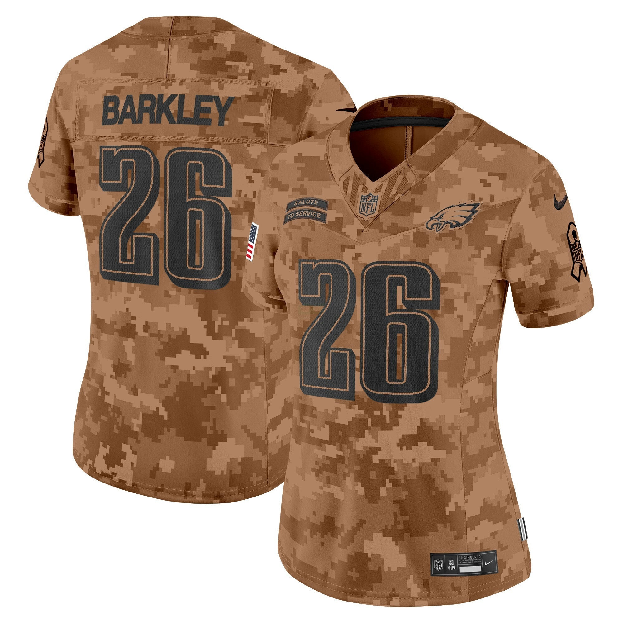 Camisa NFL Women’s Philadelphia 2024 Salute to Service Vapor Limited Jersey