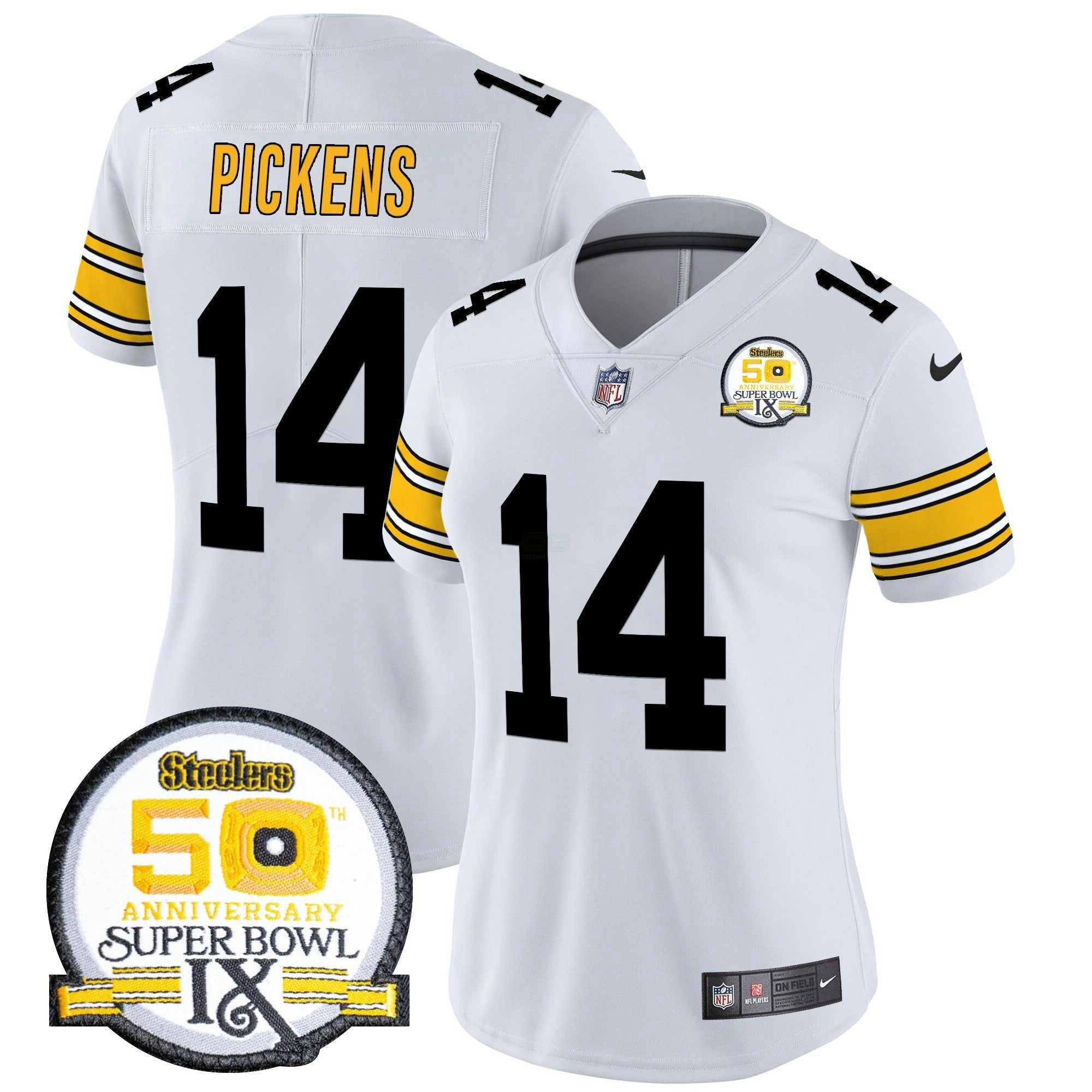 Camisa NFL Women’s Pittsburgh Throwback 2024 Vapor Limited Jersey