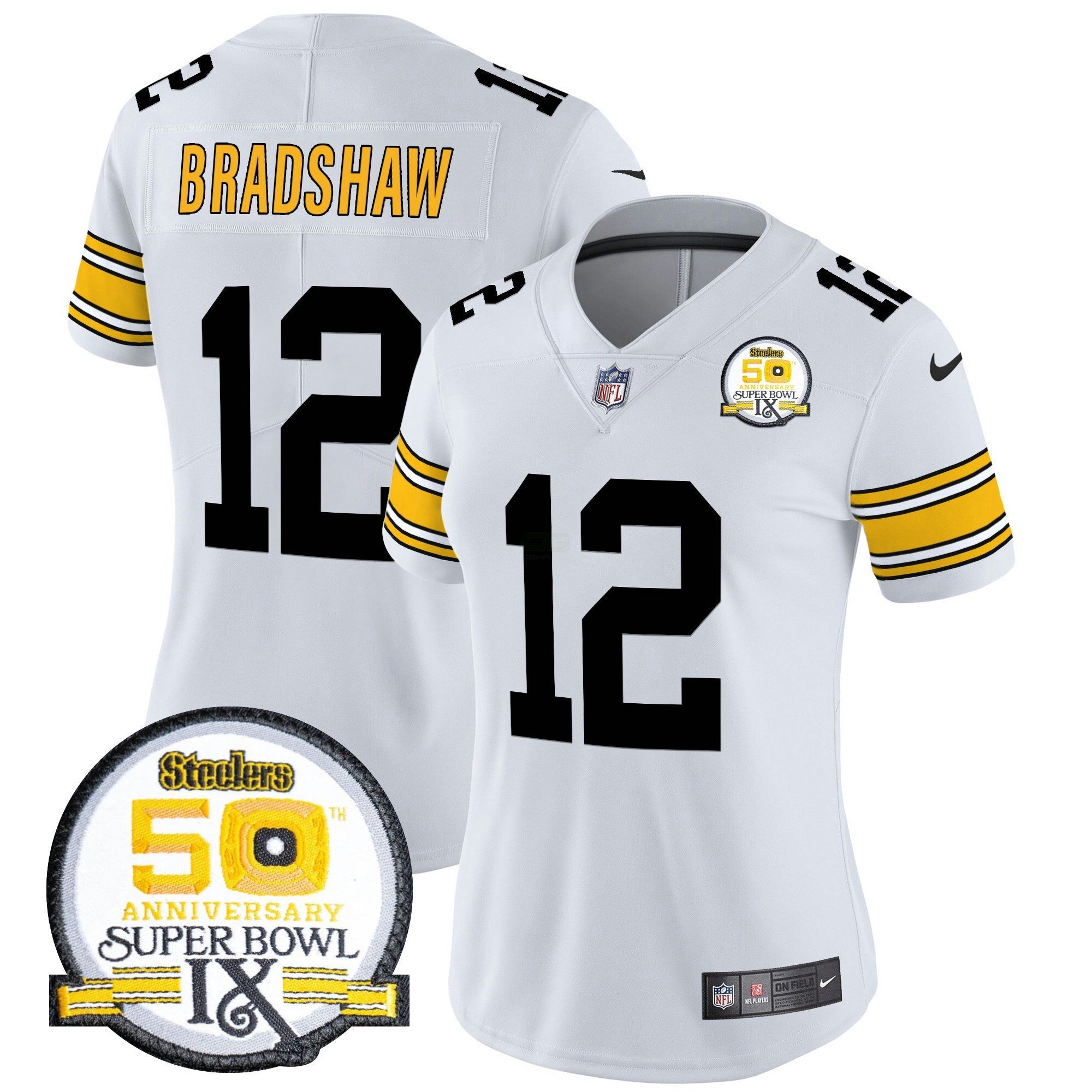 Camisa NFL Women’s Pittsburgh Throwback 2024 Vapor Limited Jersey