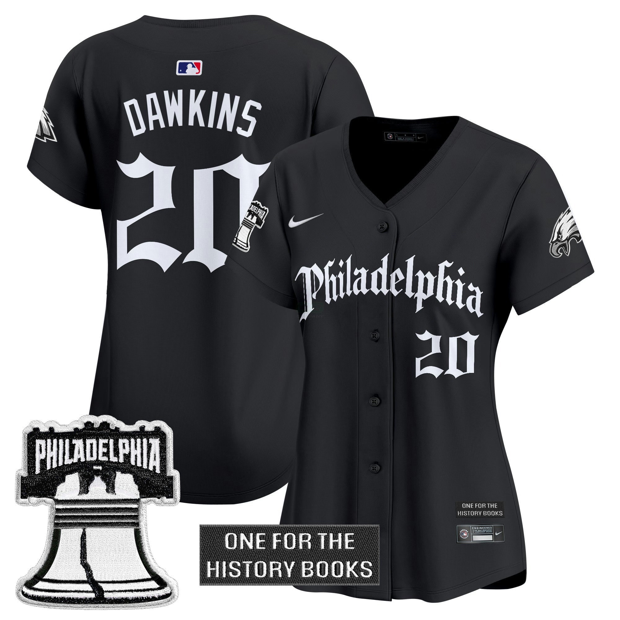 Camisa NFL Women’s ‘Retro Newspaper Edition’ Vapor Jersey