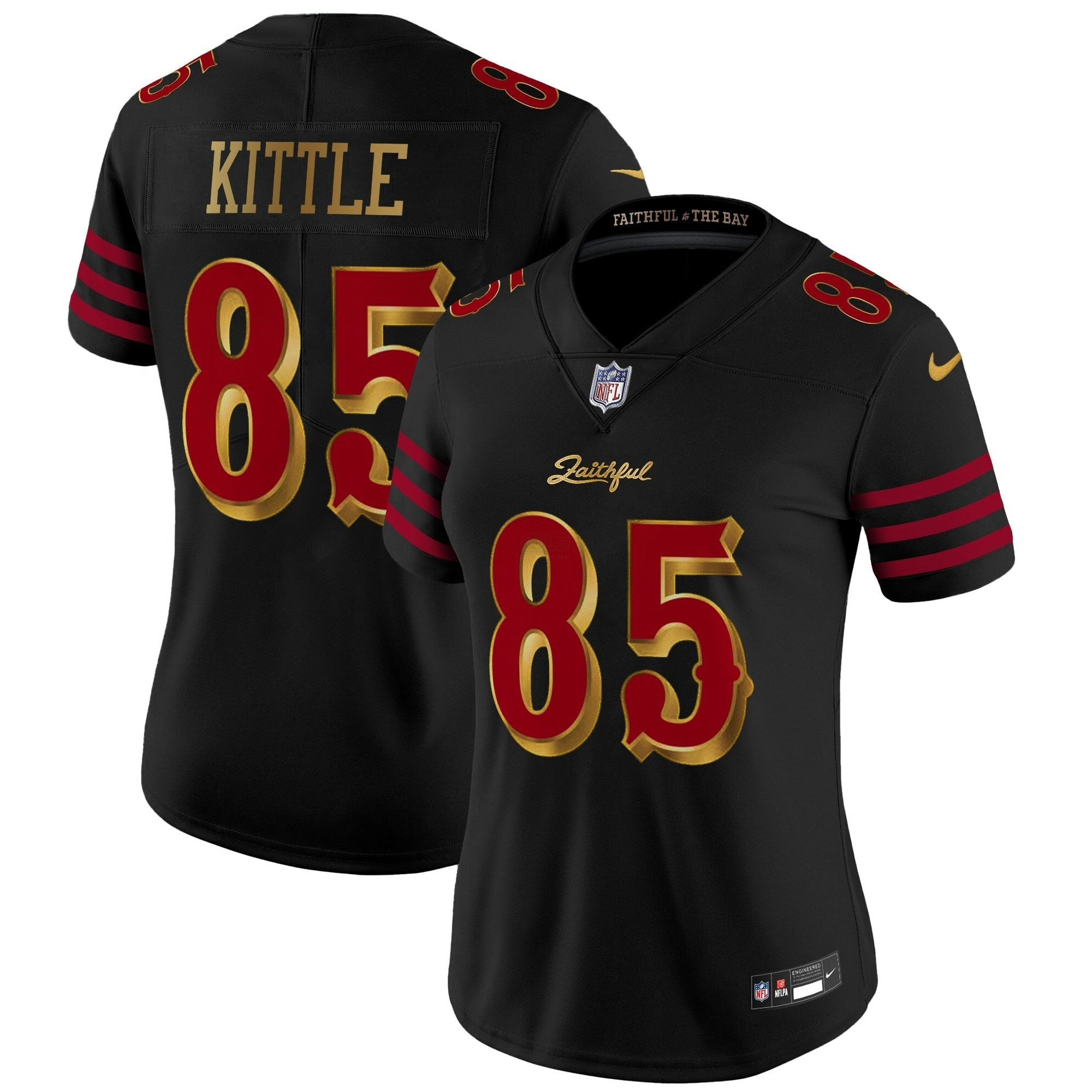 Camisa NFL Women’s San Francisco 2025 “Rivalries” Vapor Limited Jersey