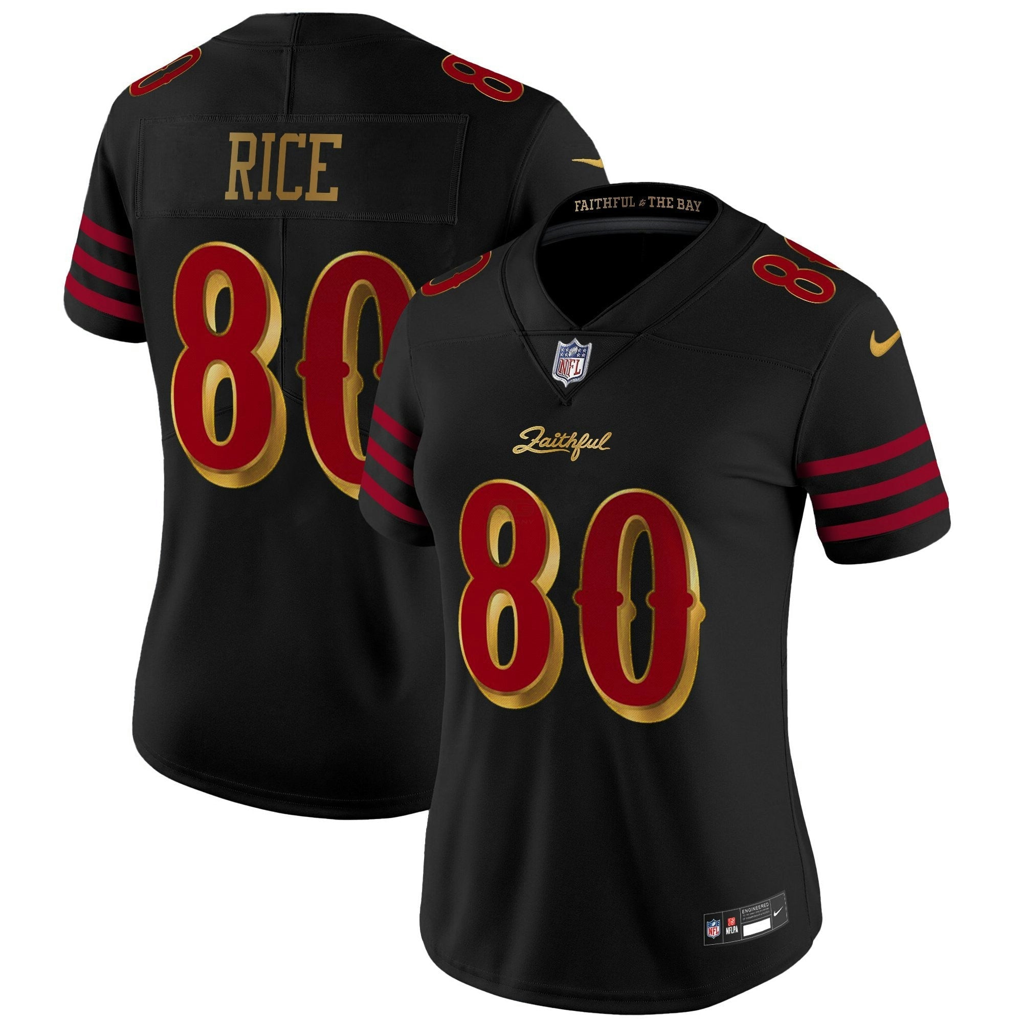 Camisa NFL Women’s San Francisco 2025 “Rivalries” Vapor Limited Jersey