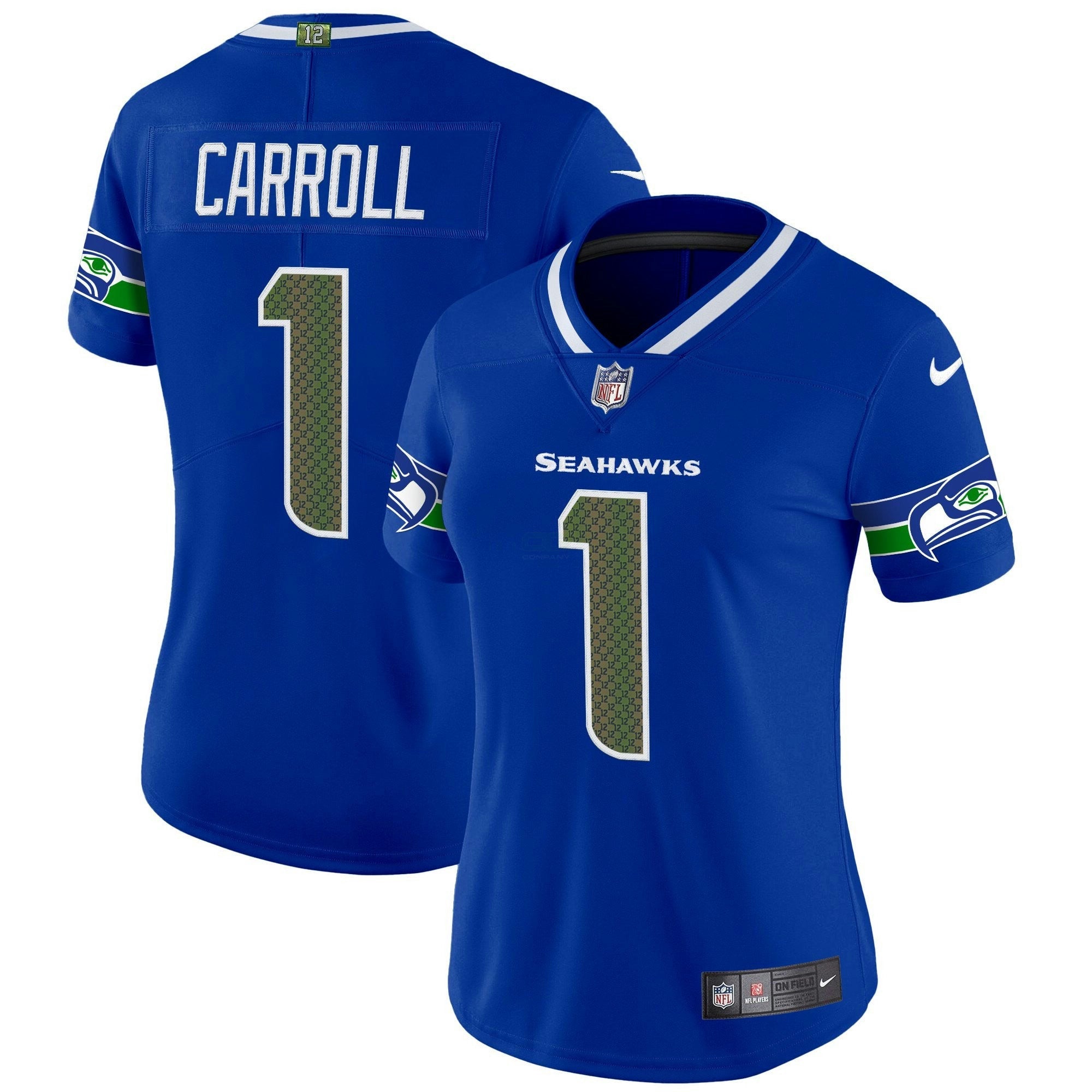 Camisa NFL Women’s Seattle 2025 “Rivalries” Vapor Limited Jersey