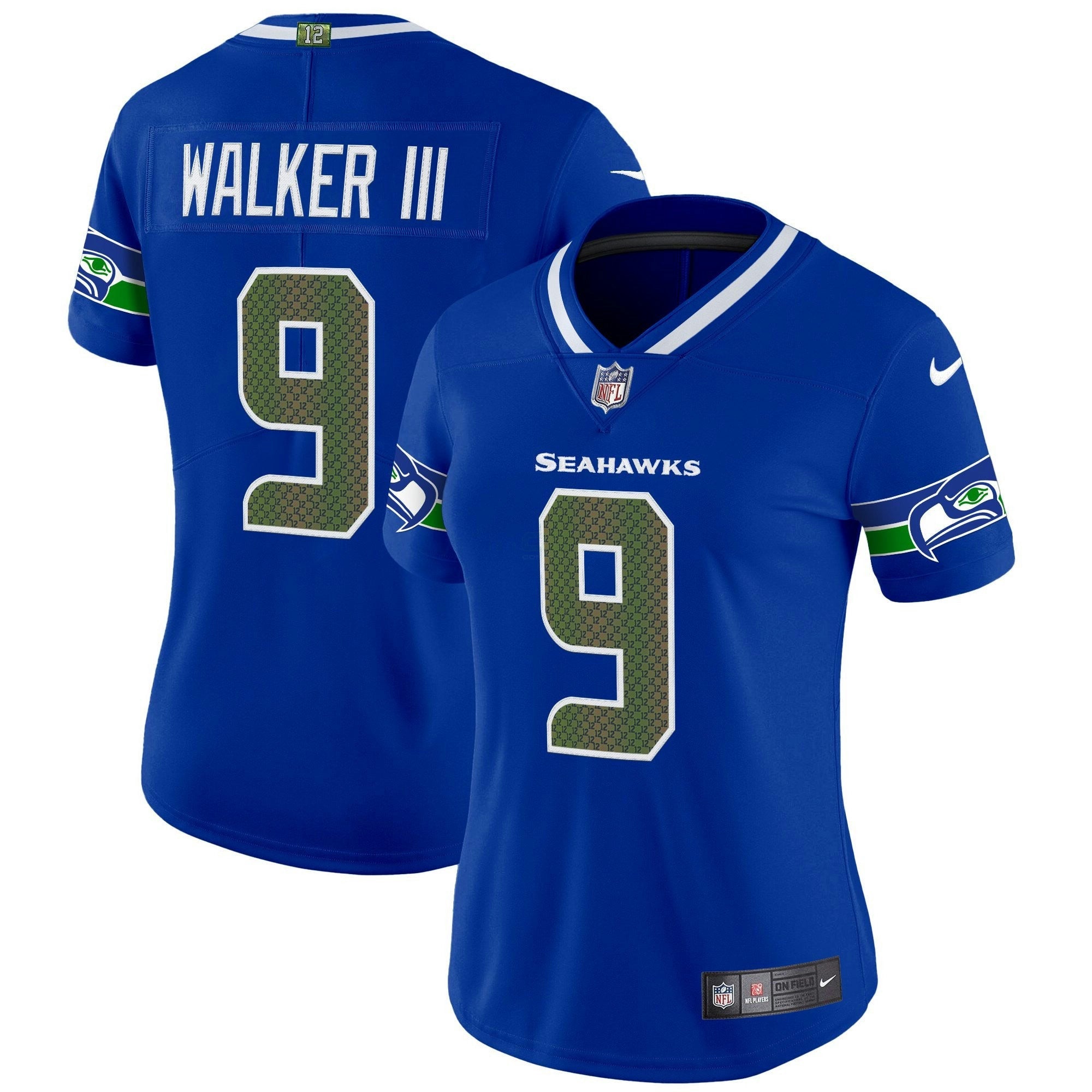 Camisa NFL Women’s Seattle 2025 “Rivalries” Vapor Limited Jersey