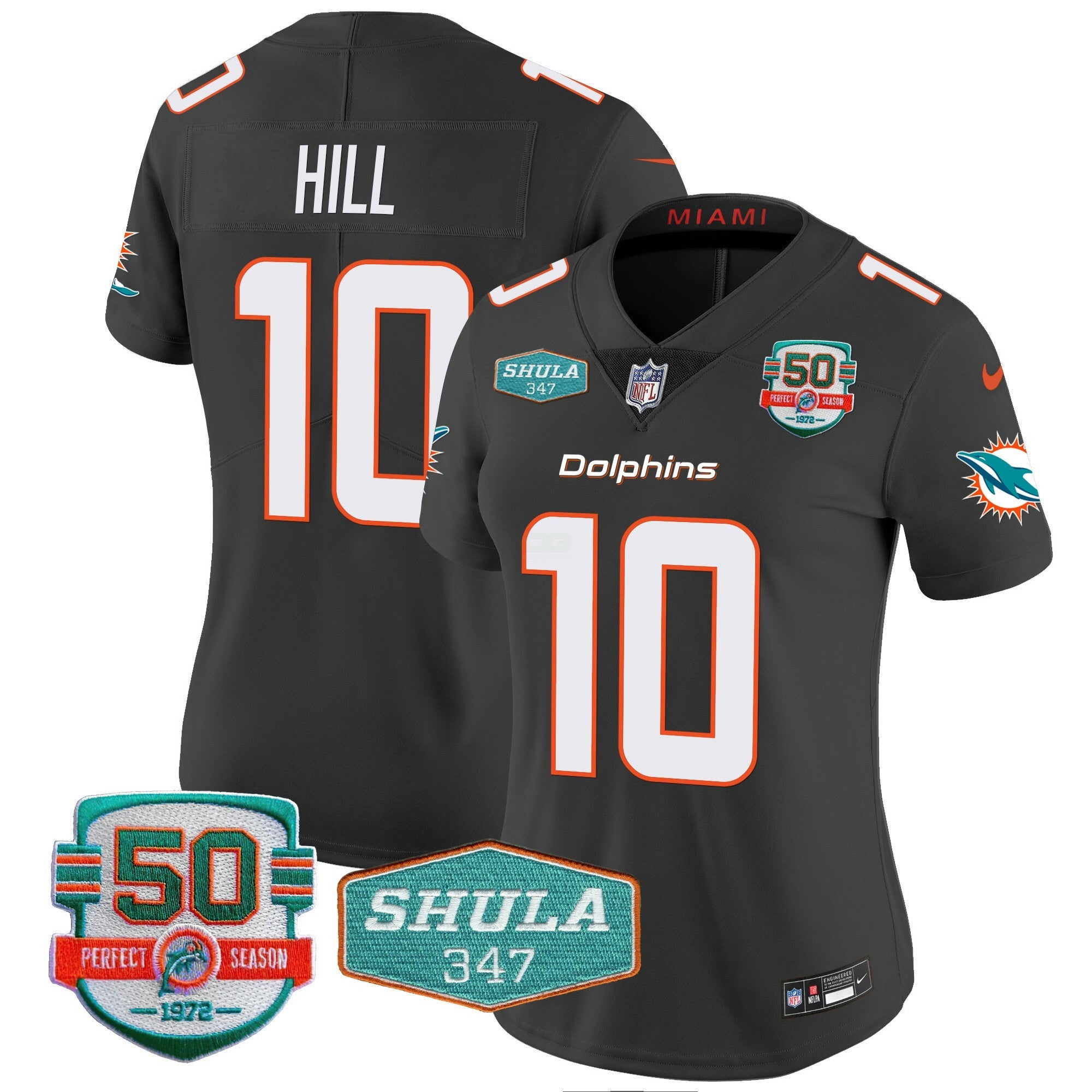Camisa NFL Women’s Shula 347 Patch Vapor Jersey