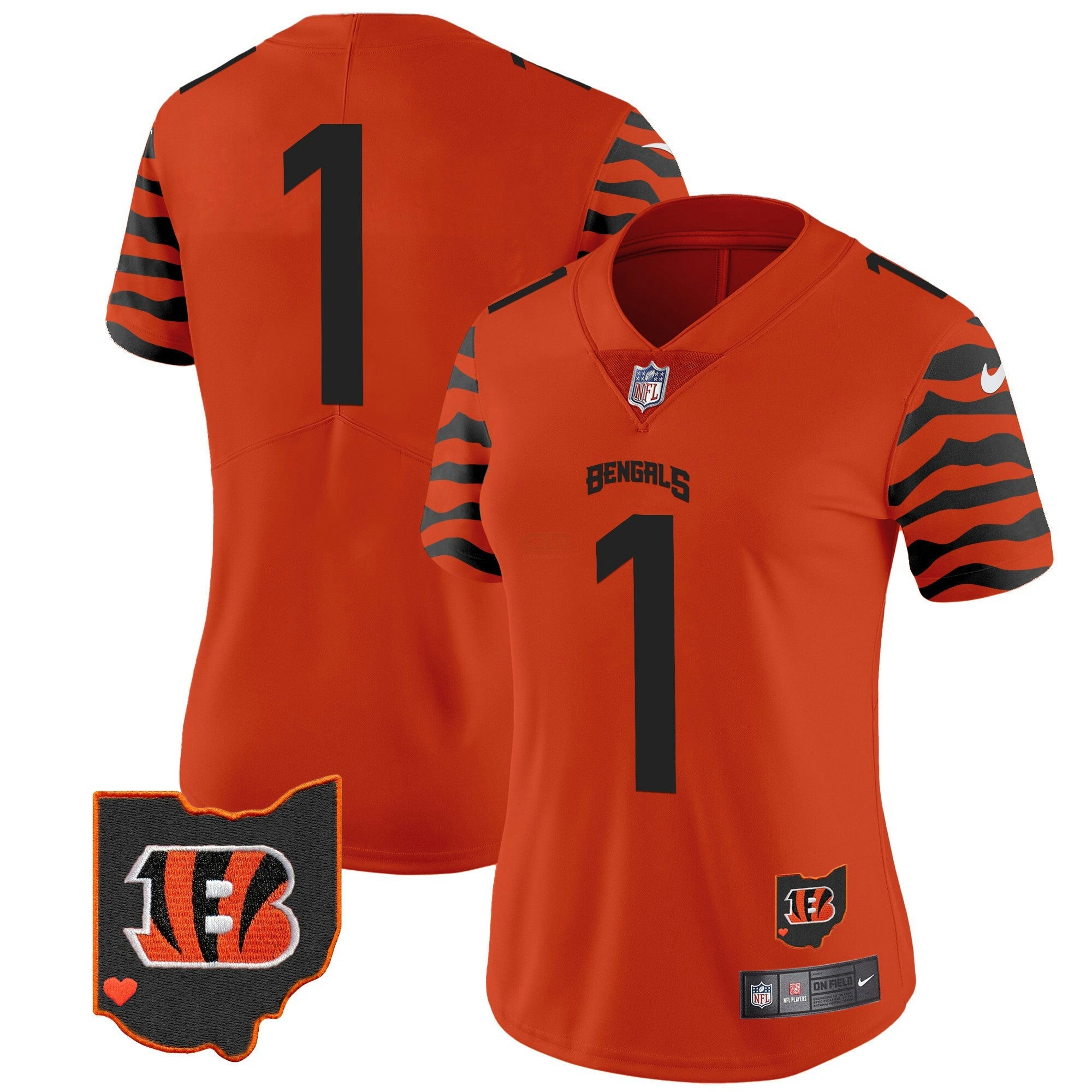 Camisa NFL Women’s Stripes Vapor Limited Jersey