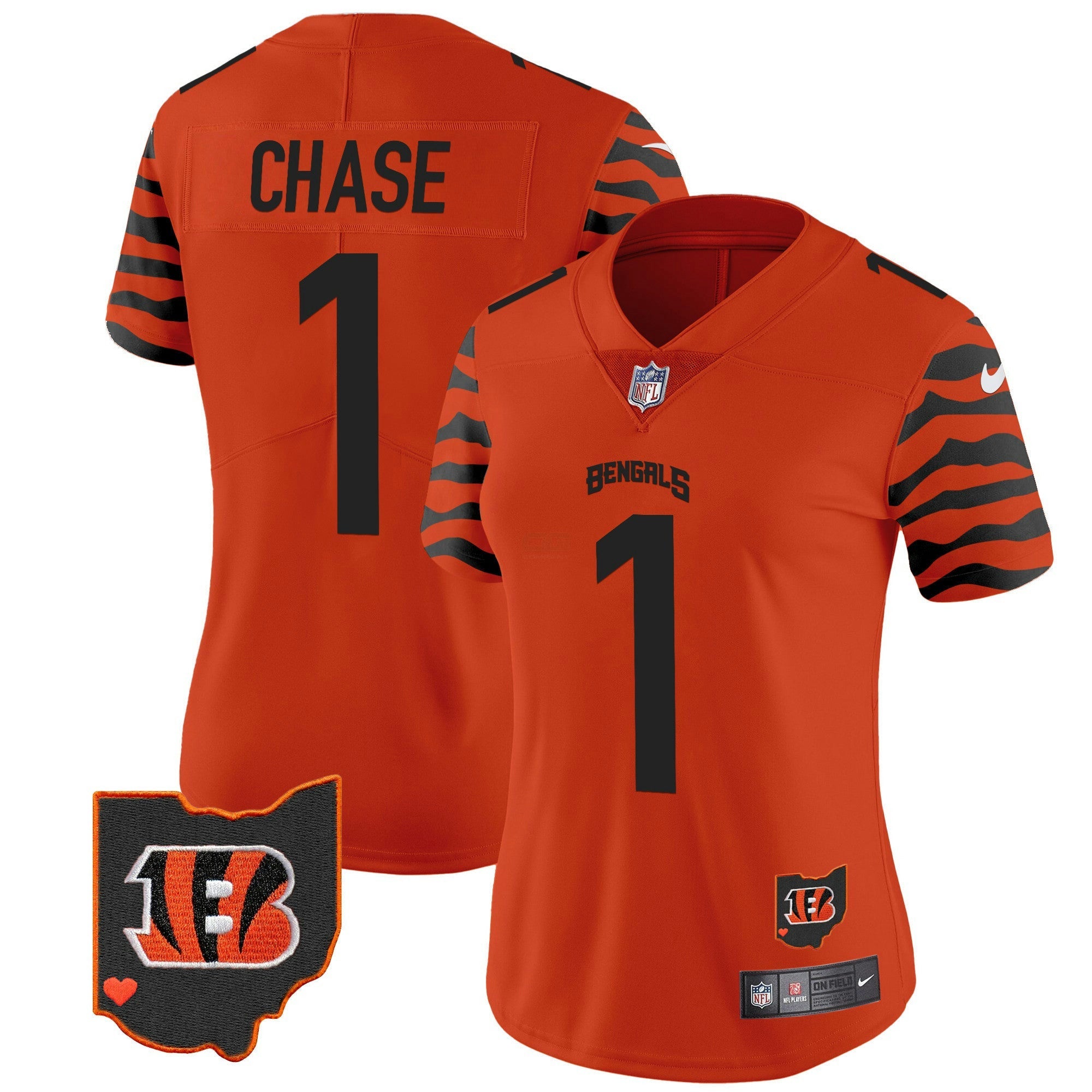 Camisa NFL Women’s Stripes Vapor Limited Jersey