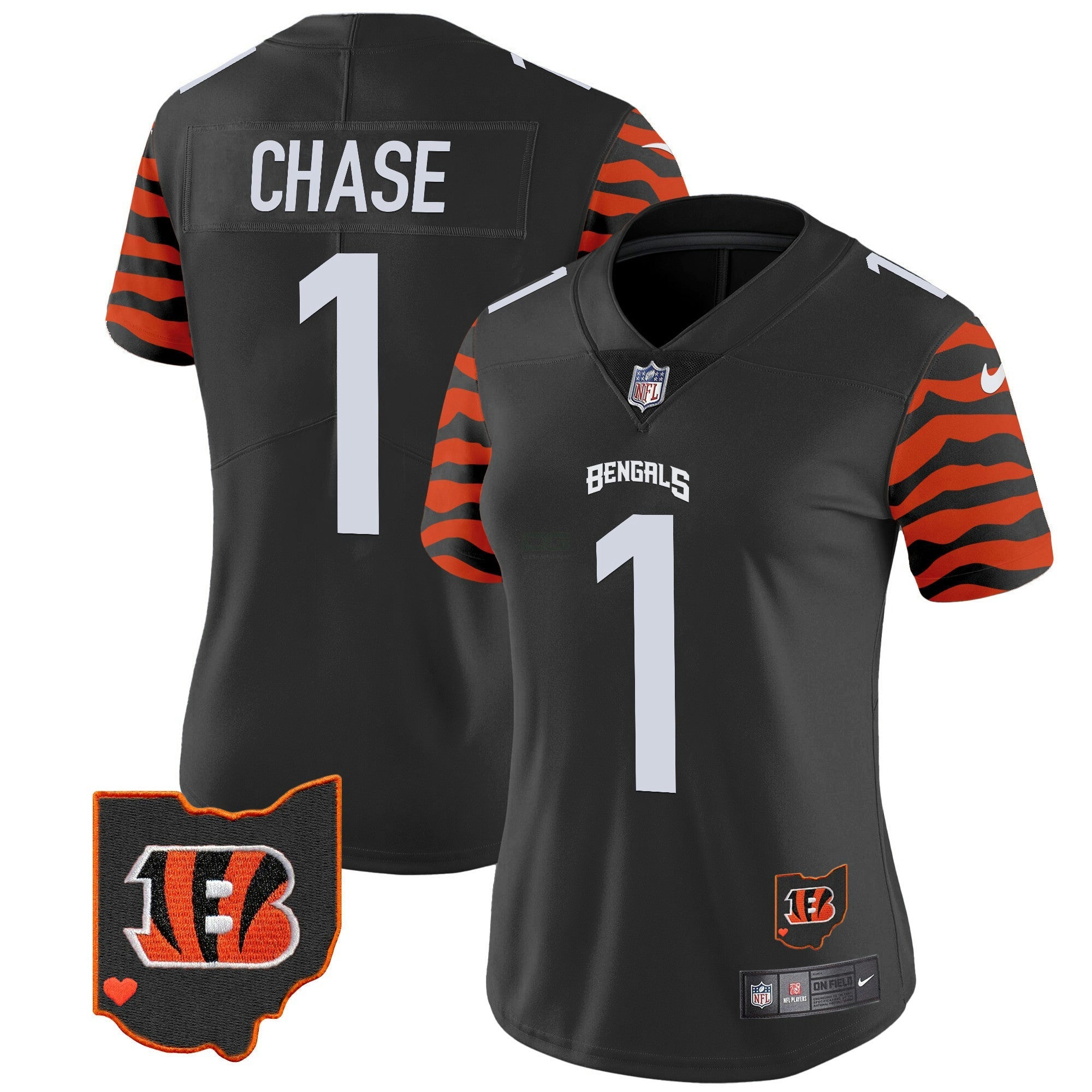 Camisa NFL Women’s Stripes Vapor Limited Jersey
