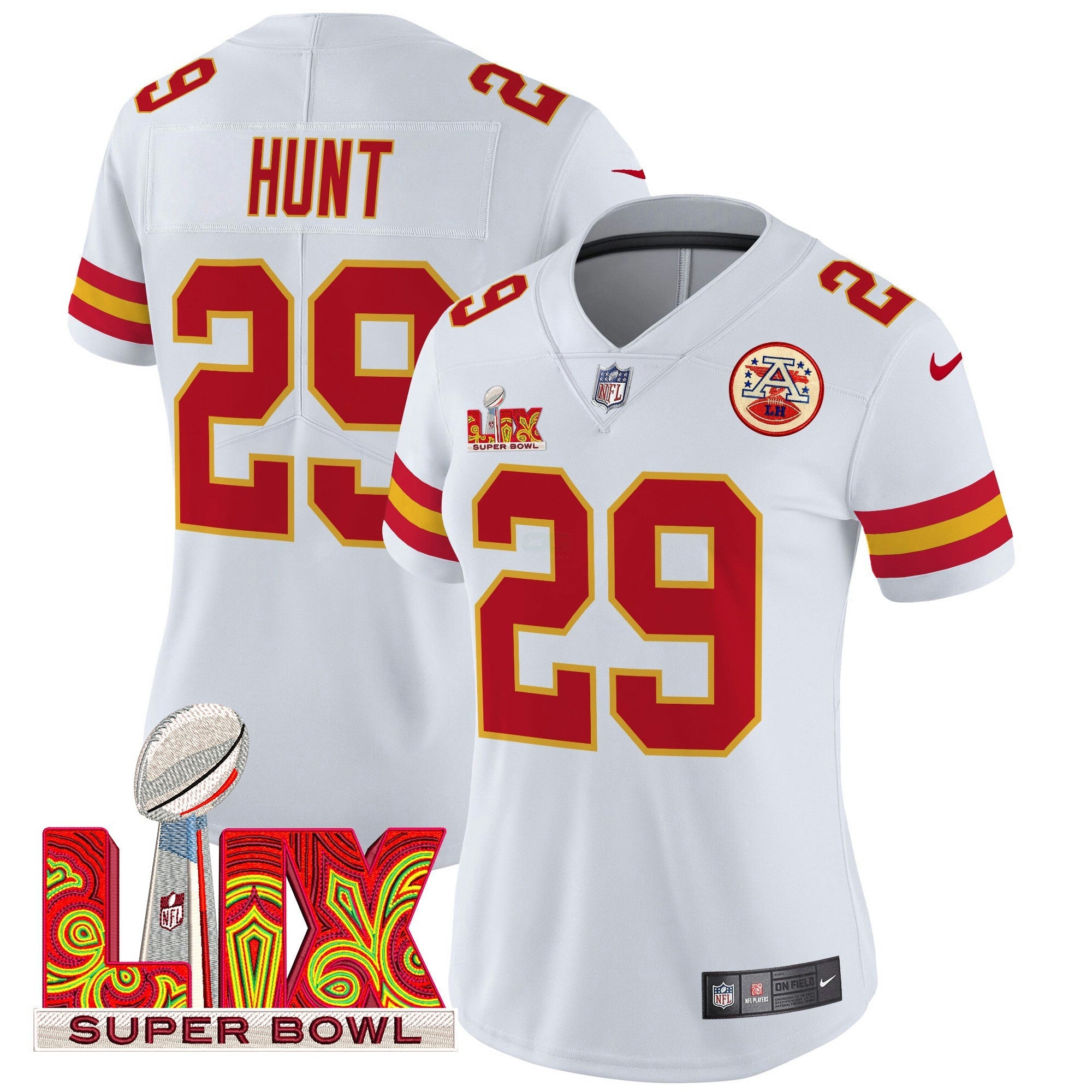 Camisa NFL Women’s Super Bowl LIX Patch Vapor Limited Jersey