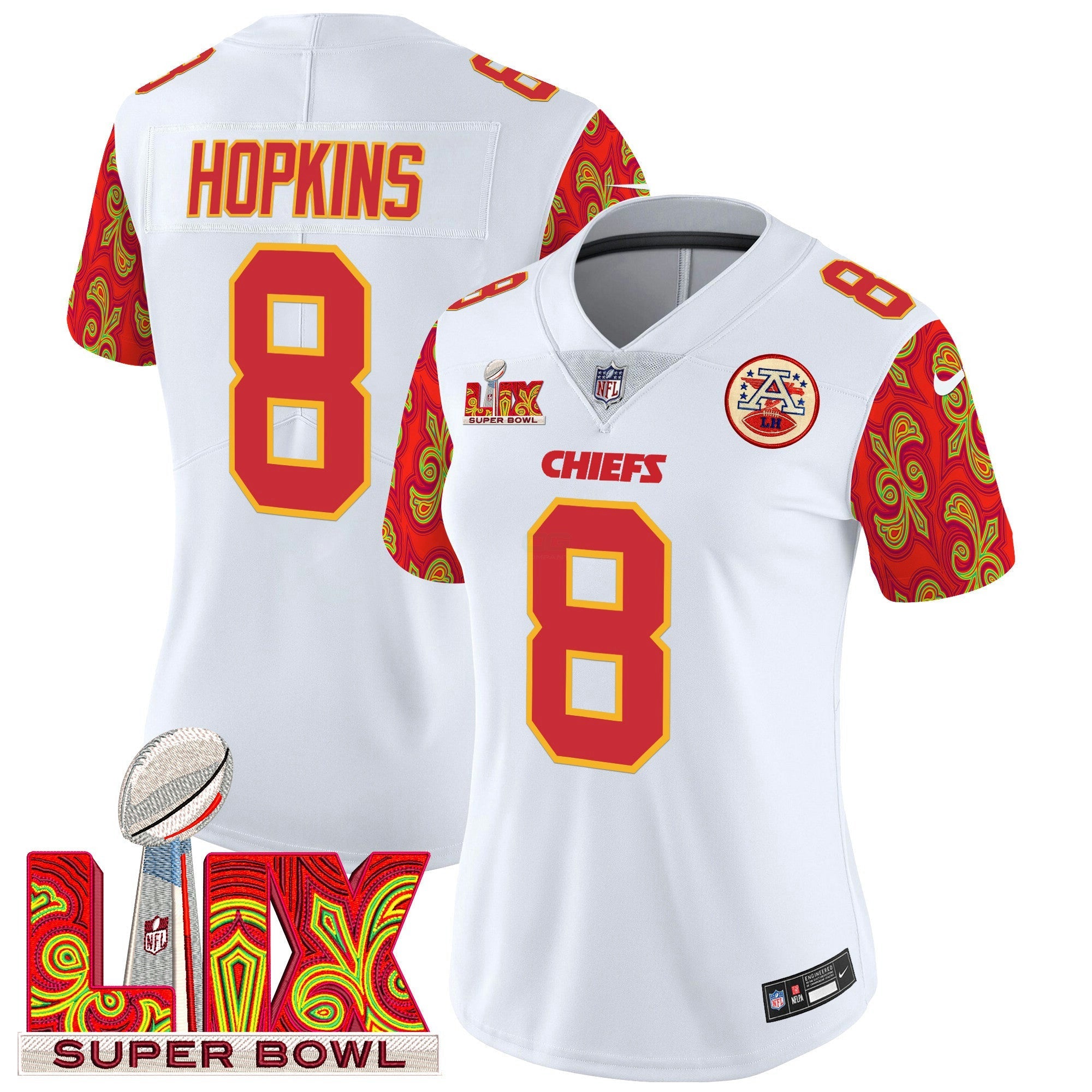 Camisa NFL Women’s Super Bowl LIX Style Vapor Limited Jersey